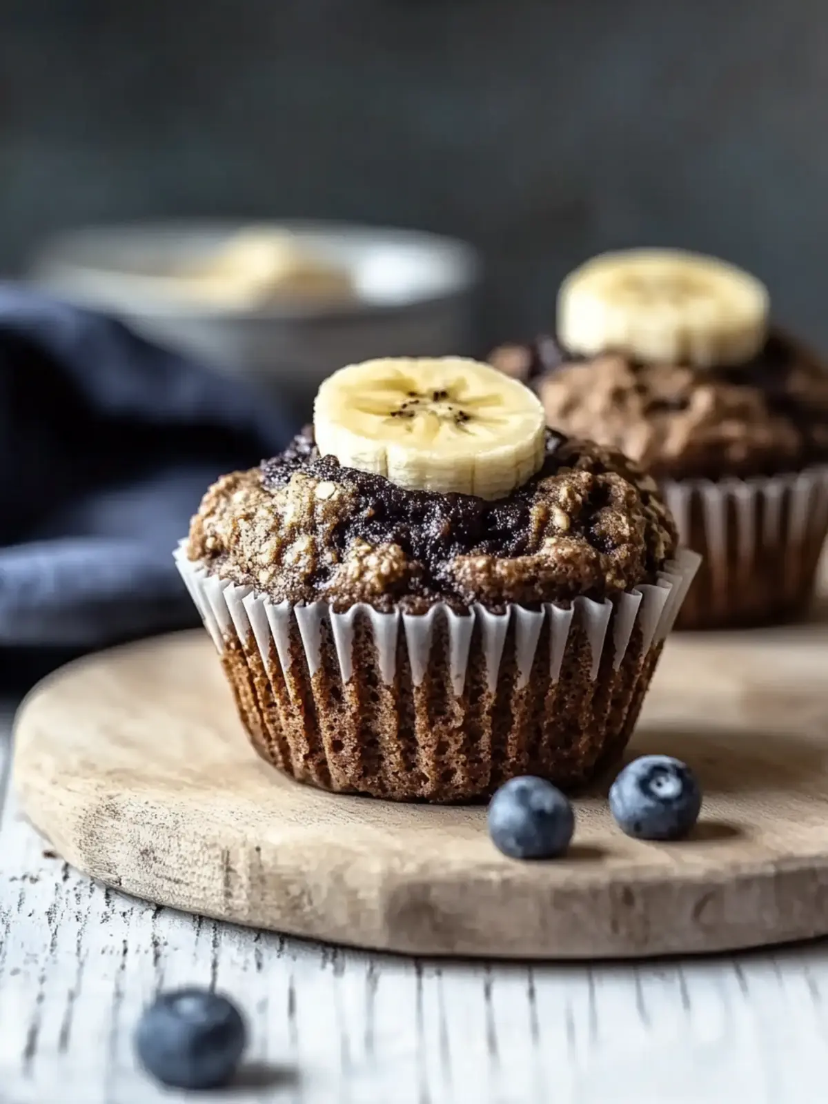 Schokoladen-Bananen-Muffins