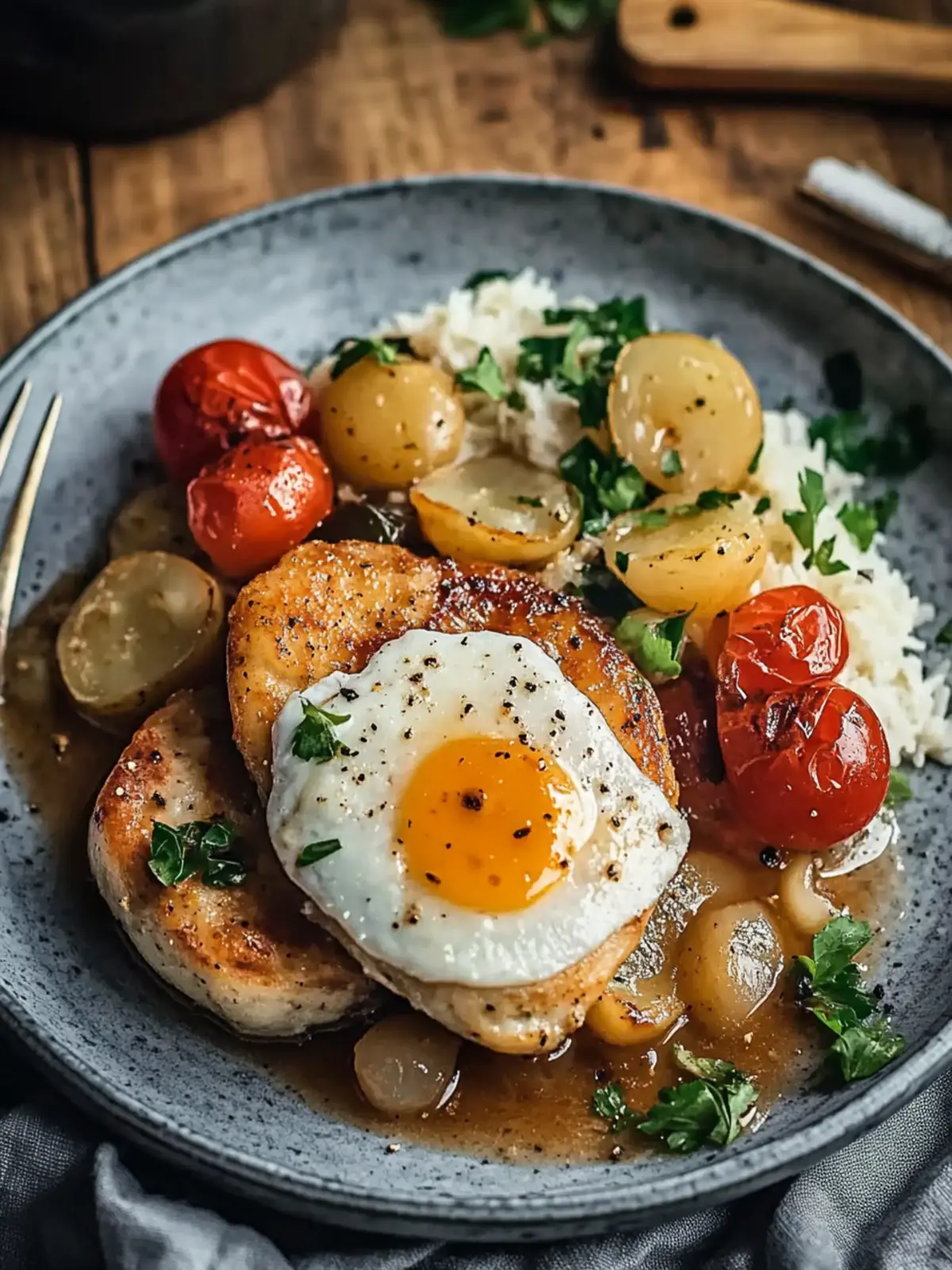 Pepper stew with turkey breast