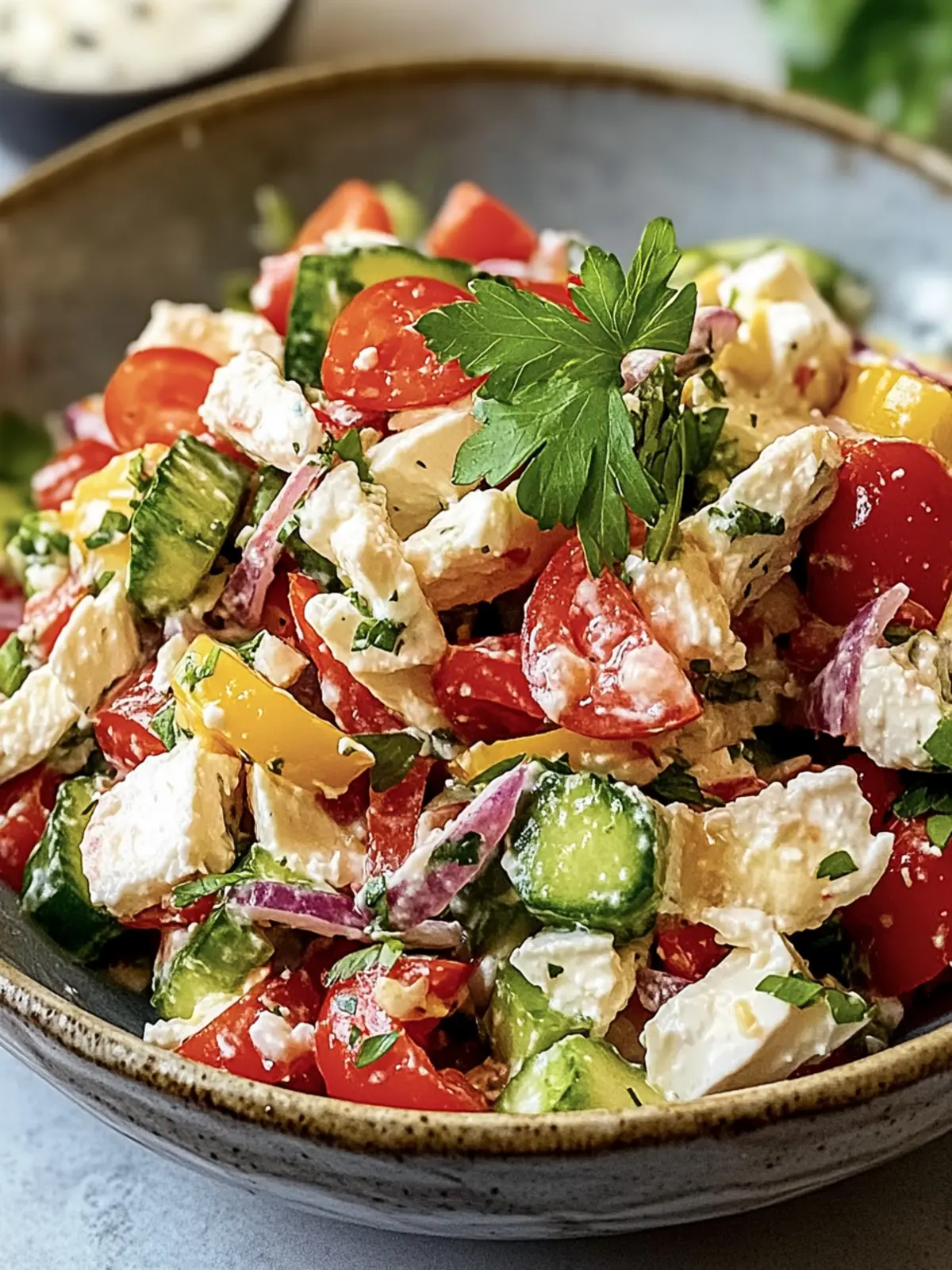 Southwestern Chicken Salad with Greek Yogurt