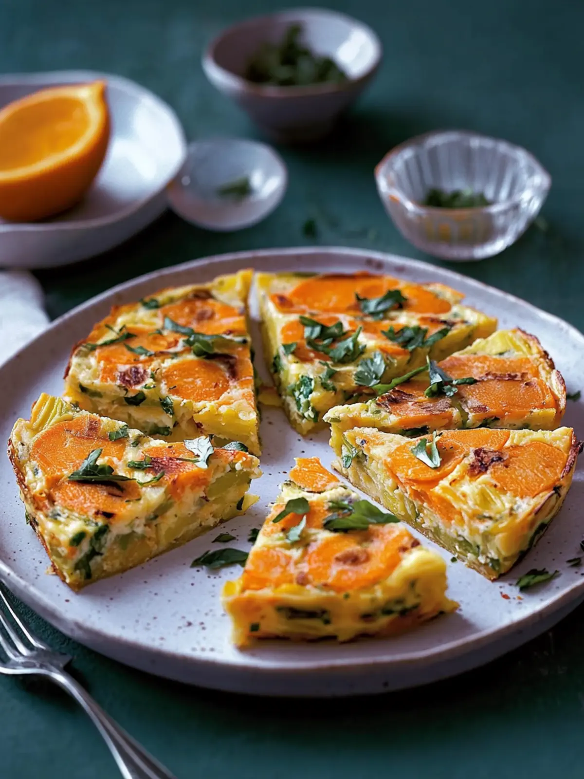 Süßkartoffel-Tortilla