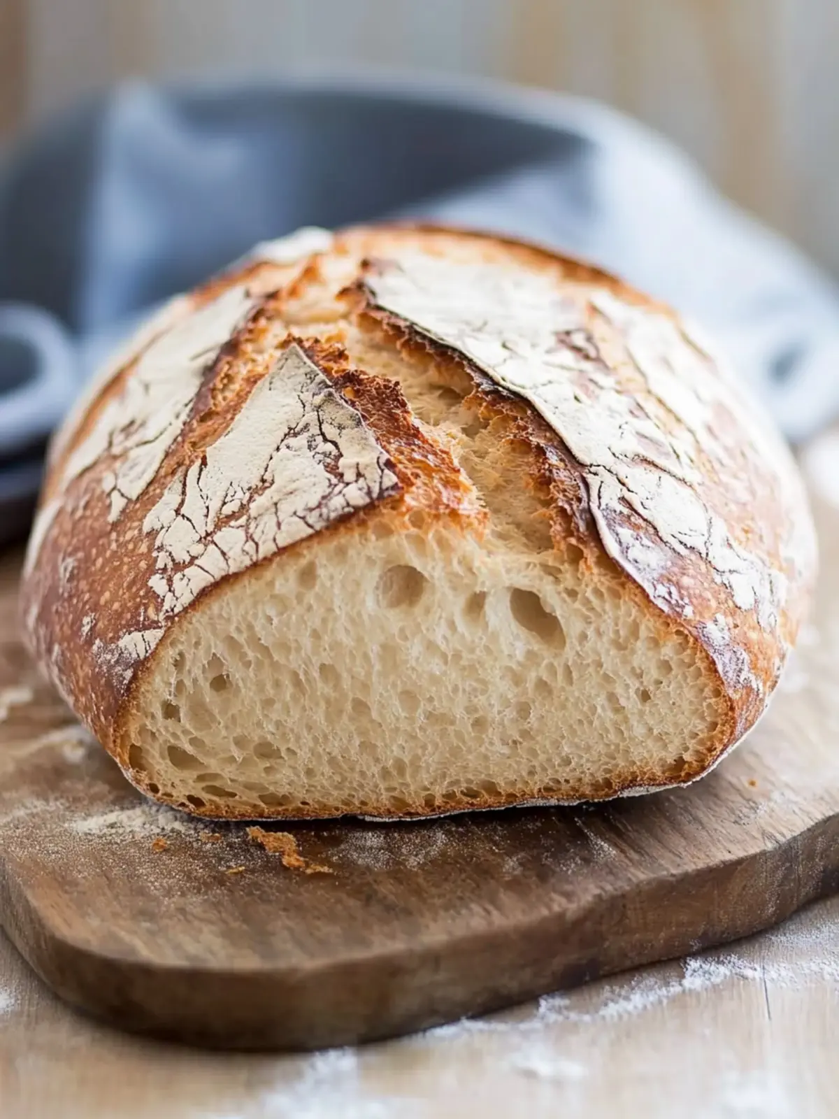 Schnelles Brot mit Trockenhefe backen