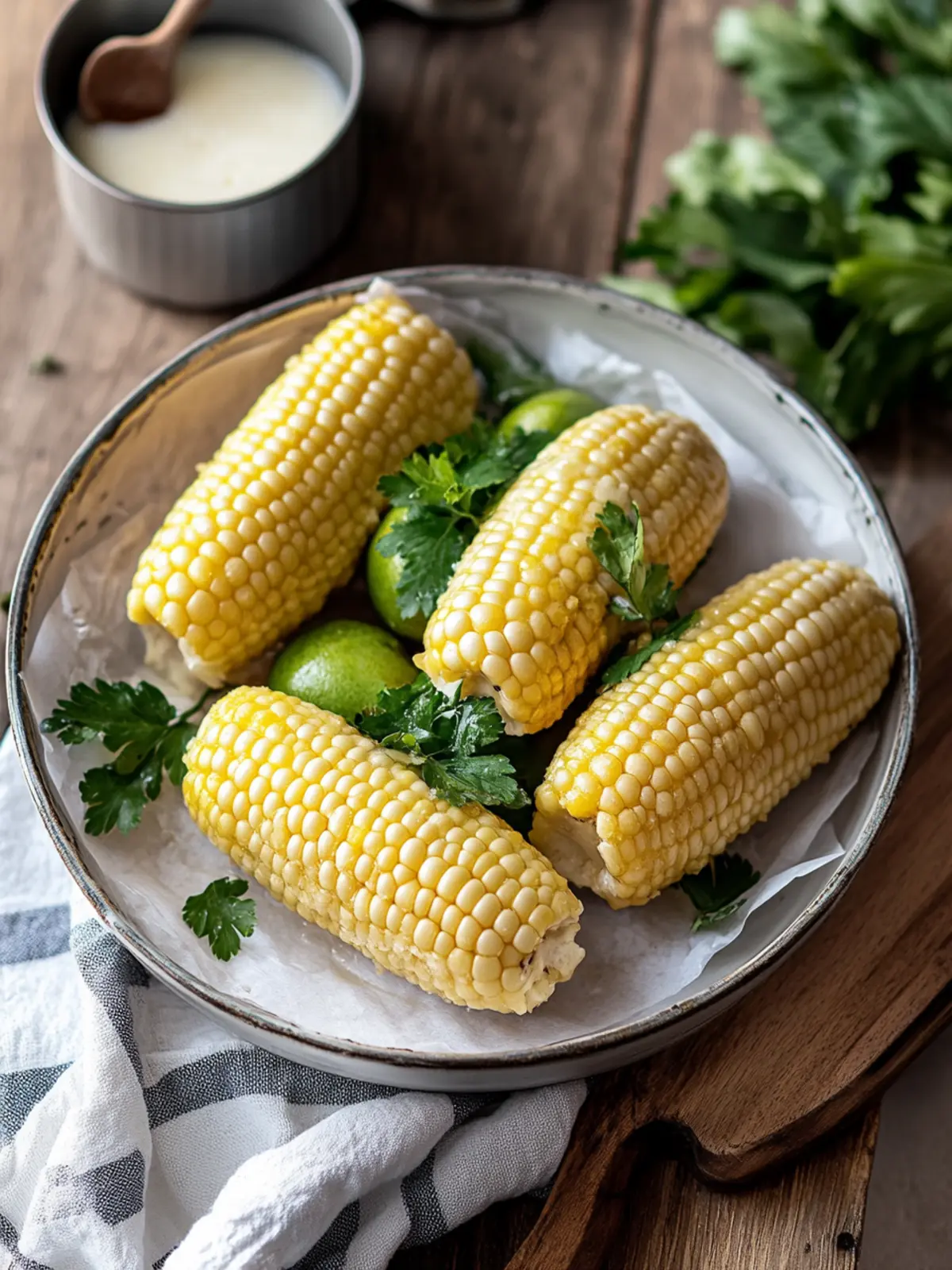 Maiskolben aus dem Airfryer
