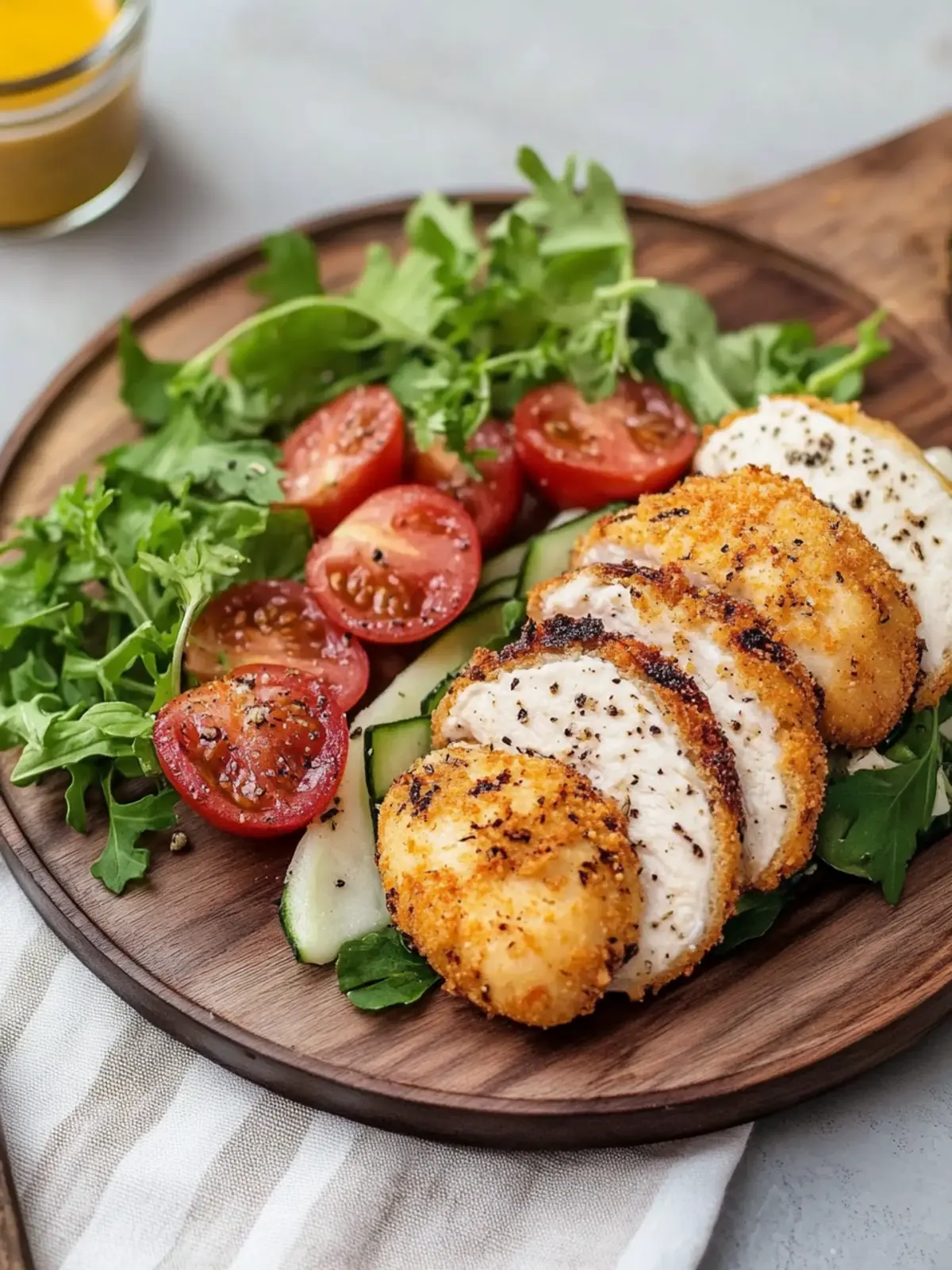 Hühnerbrust aus der Heißluftfritteuse