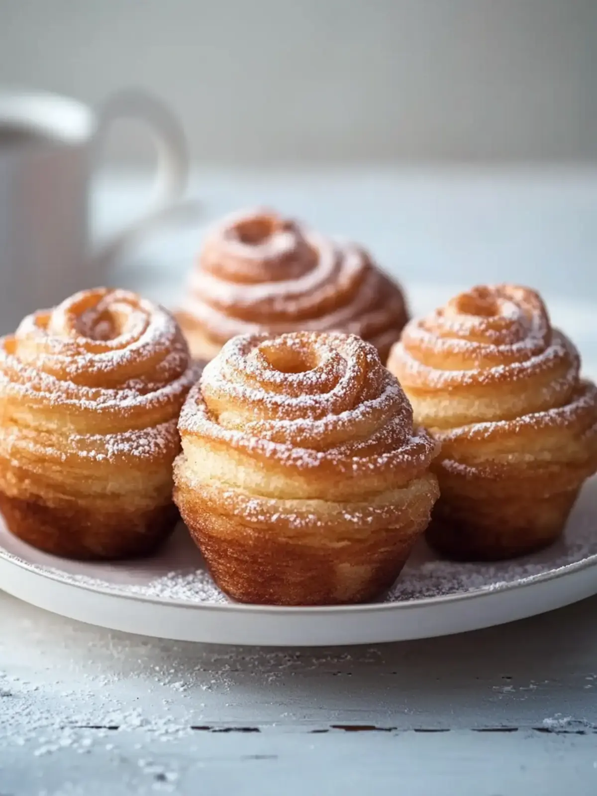 Churro Cruffins Rezept – Süßes Gebäck aus Blätterteig