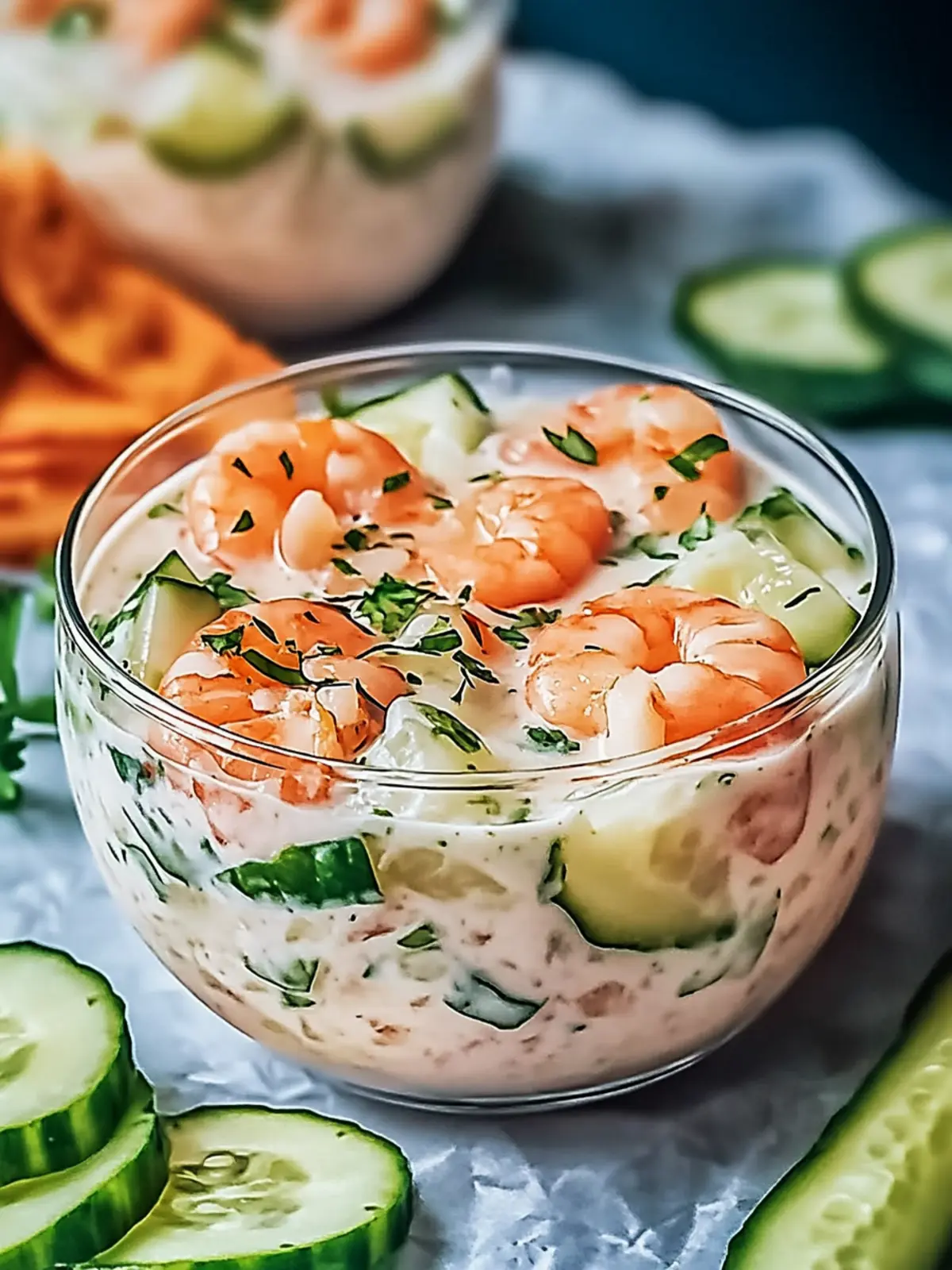 Cremiger Garnelen-Dip