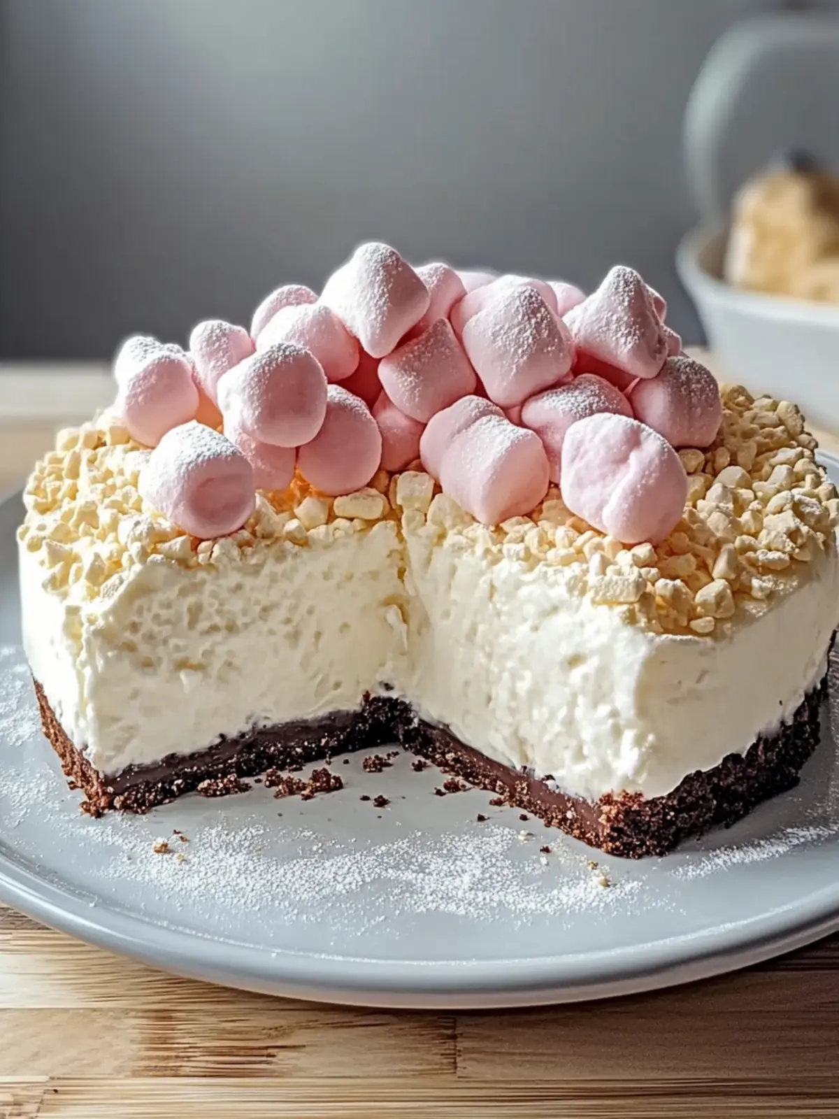 Marshmallow Käsekuchen ganz einfach selbst machen