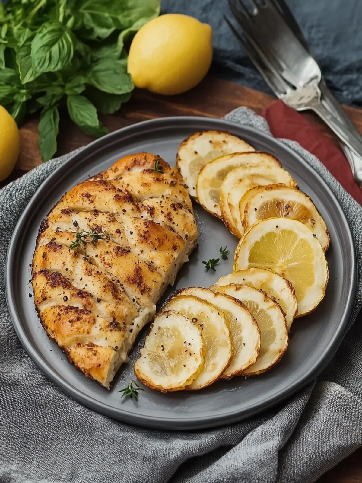 Hühnerbrust aus der Heißluftfritteuse