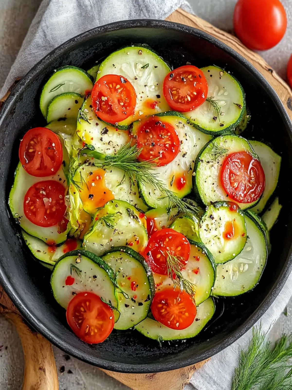 Niedrig-Kohlenhydrat-Zucchini-Nester