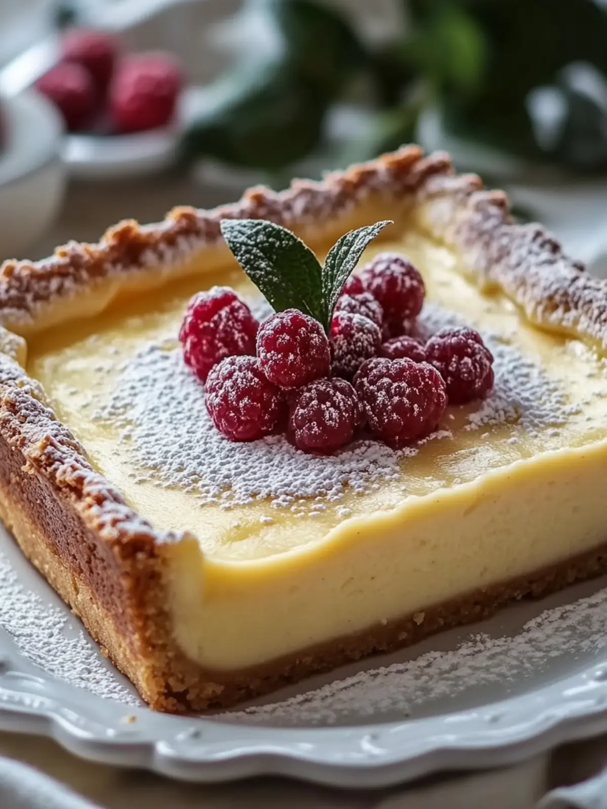 Vanillepuddingkuchen