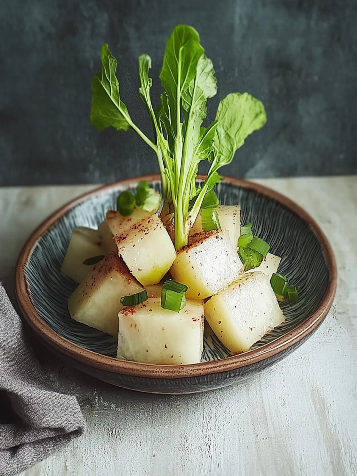 Gebratener Kohlrabi