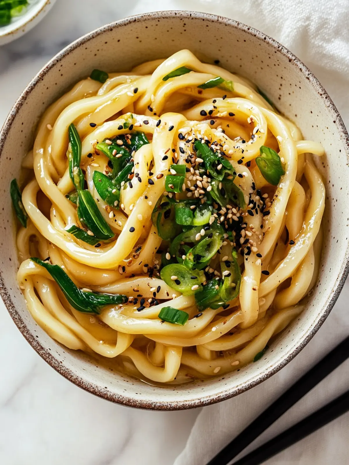Cremige Miso-Butter Udon
