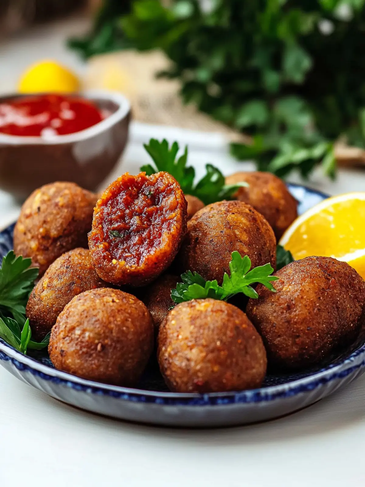 Içli Köfte – gefüllte Bulgurkugeln