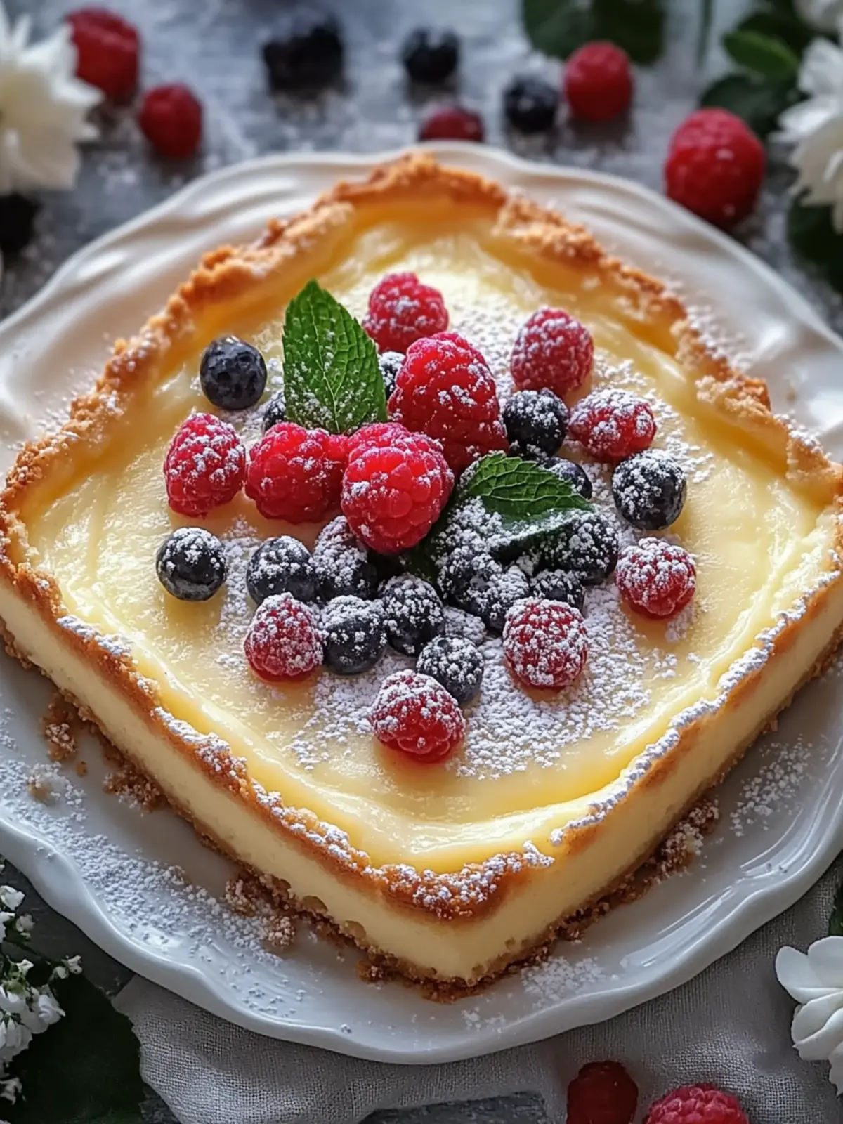 Vanillepuddingkuchen