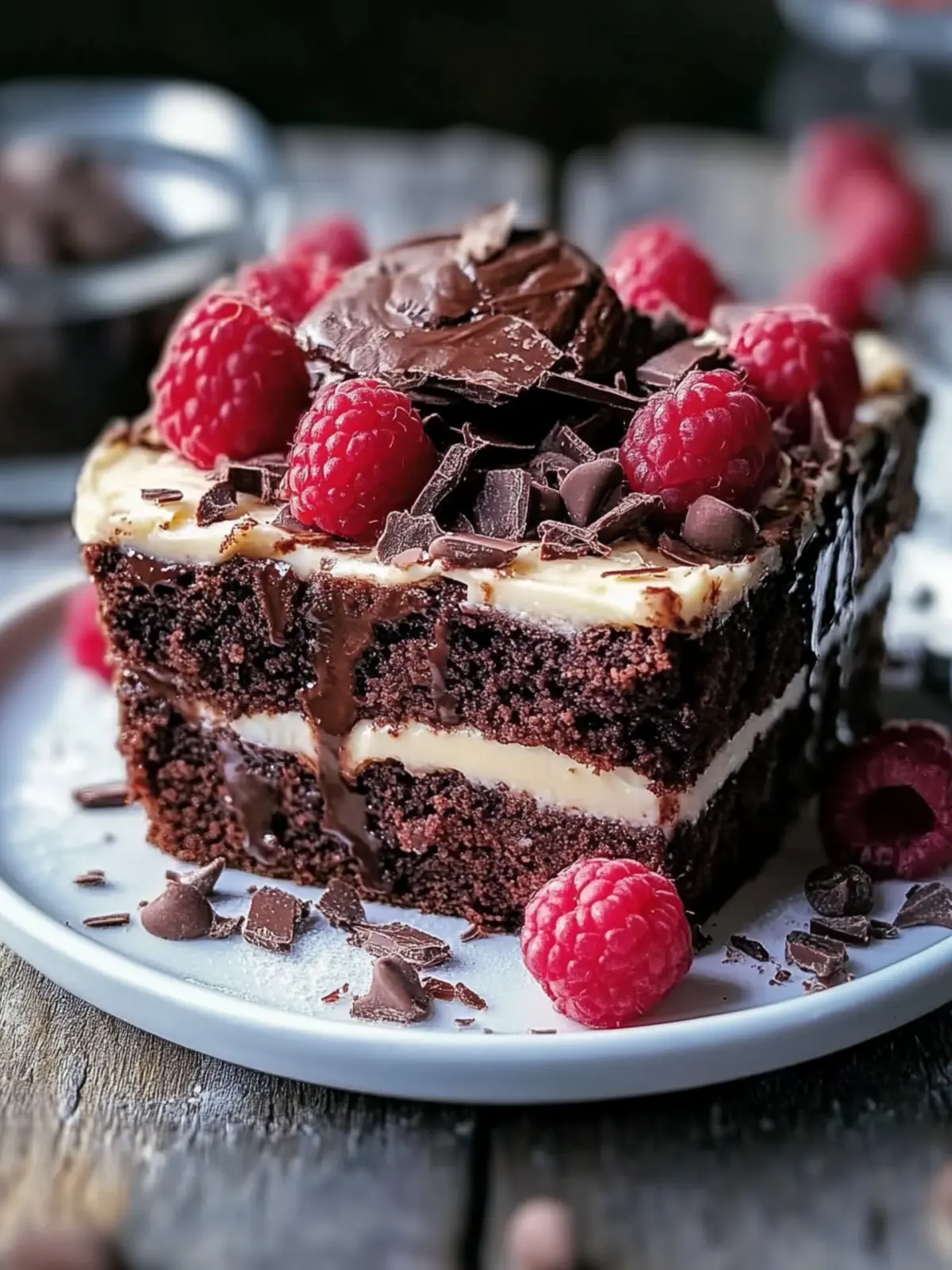 Beladene Brownie-Käsekuchen-Tassen