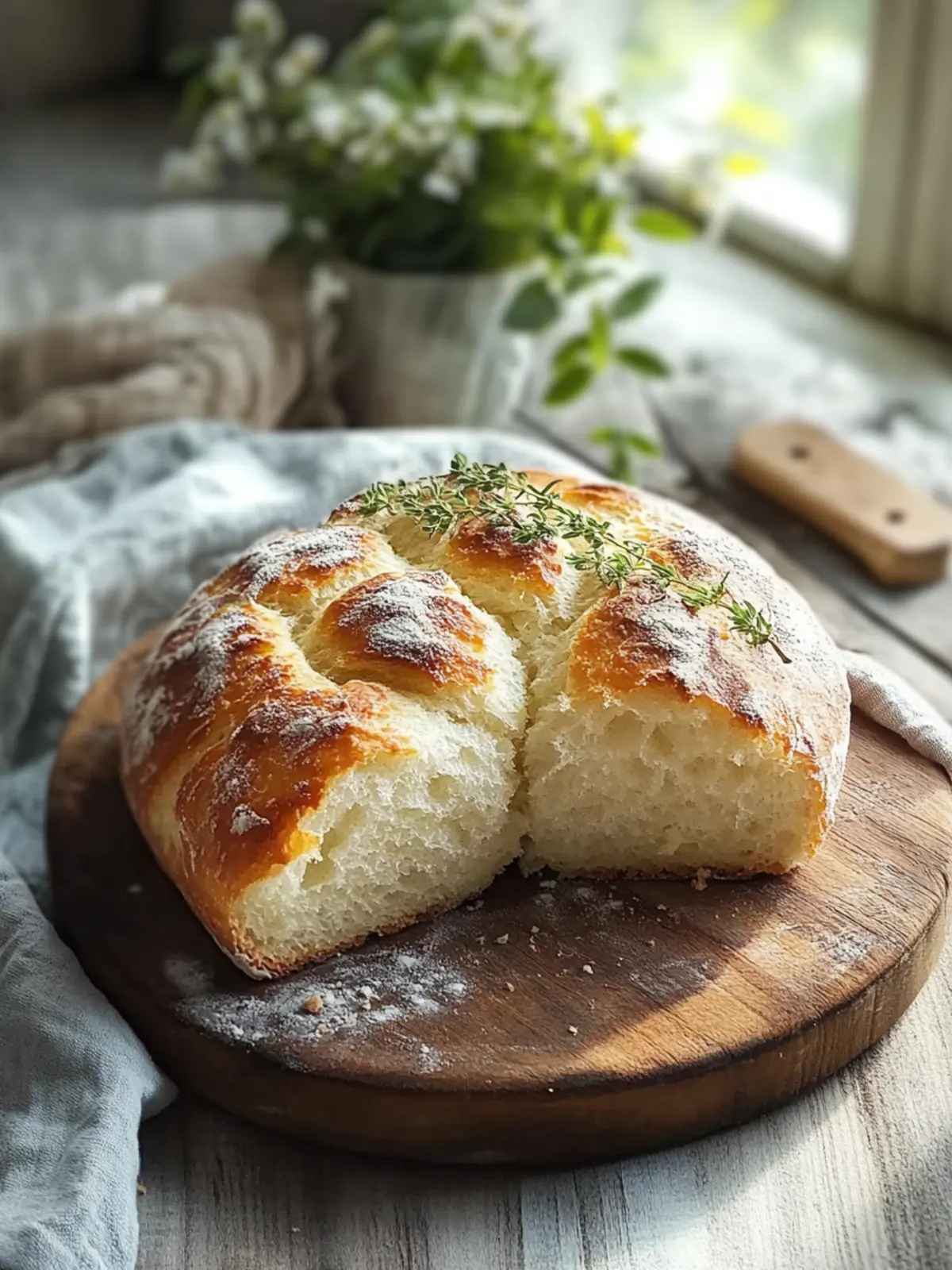 Schnelles Pfannenbrot ohne Hefen