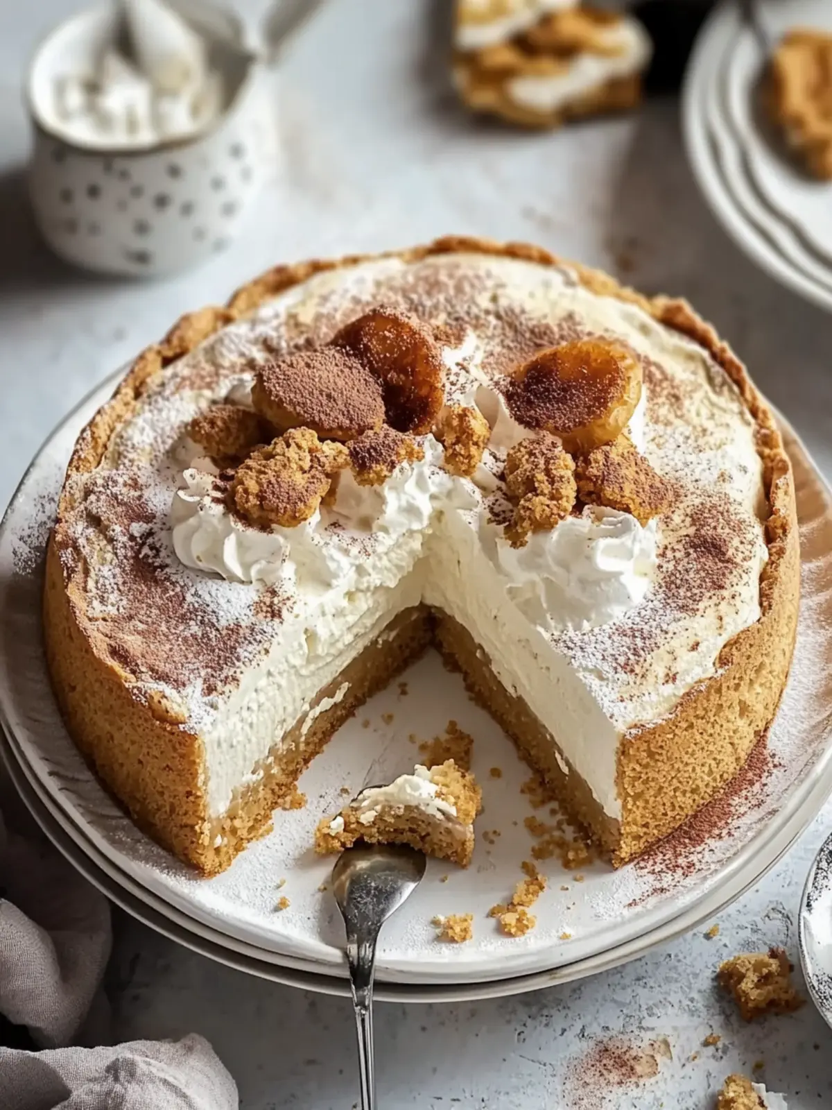 Biscoff-Käsekuchen