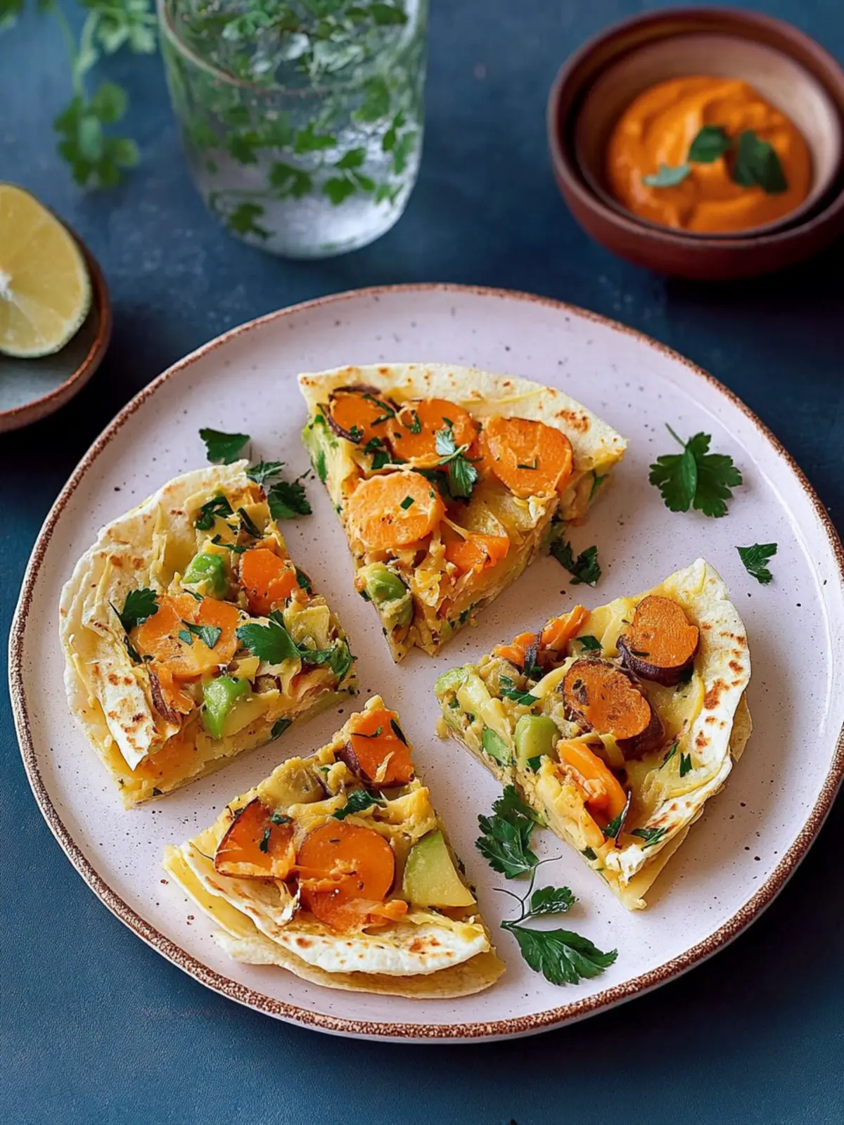 Süßkartoffel-Tortilla