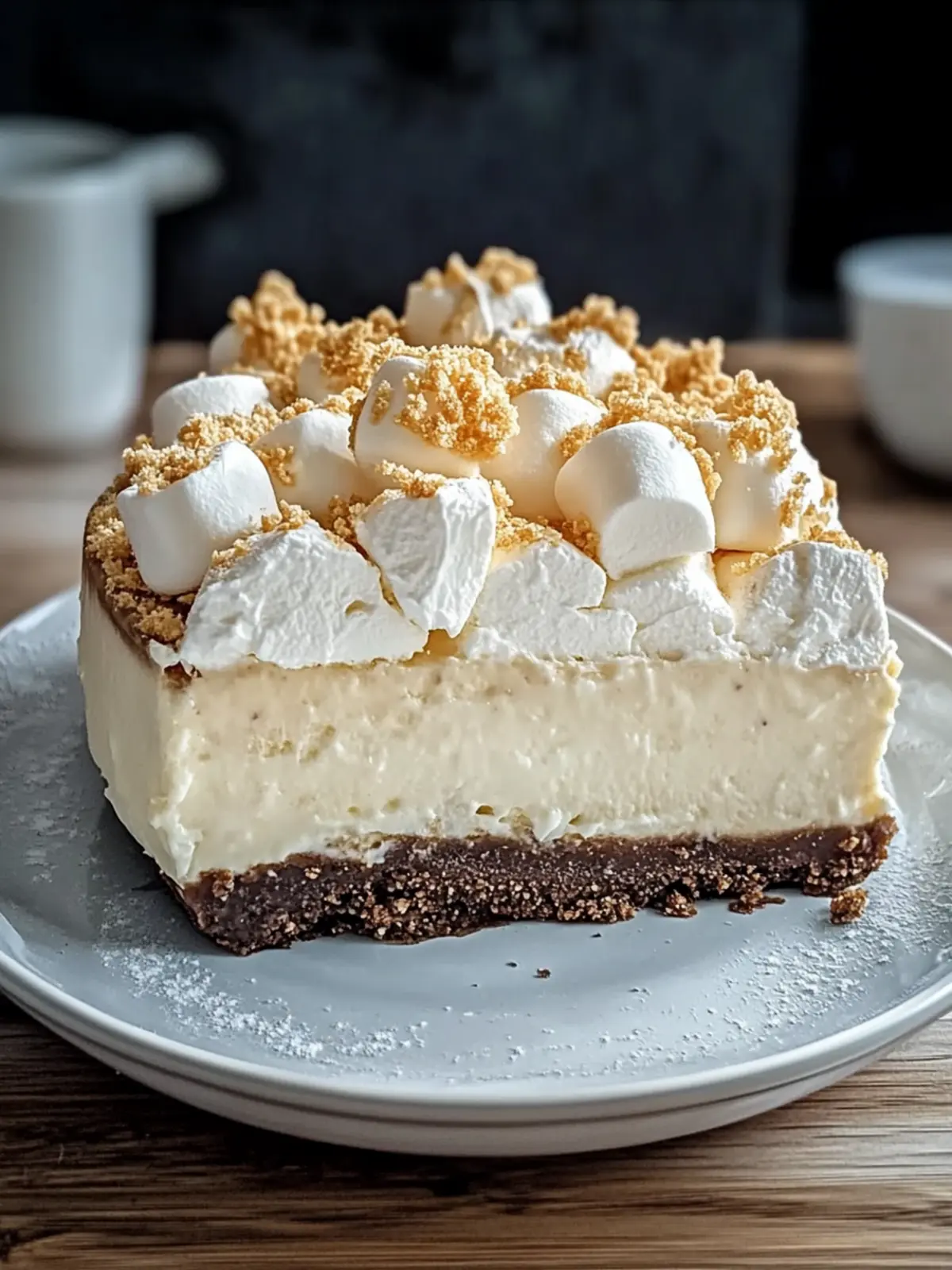 Marshmallow Käsekuchen ganz einfach selbst machen