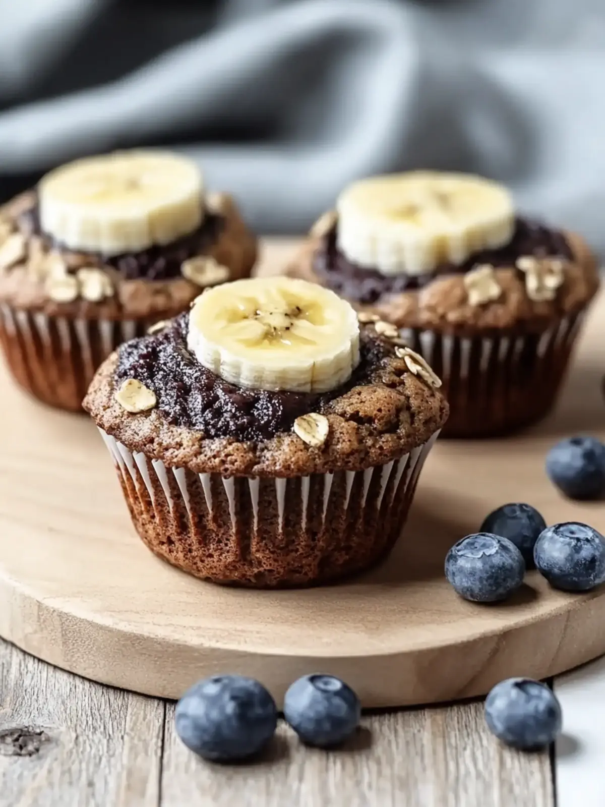 Schokoladen-Bananen-Muffins
