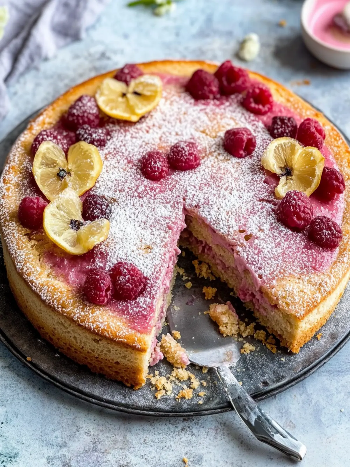 Schneller Pflaumenkuchen mit Rührteig