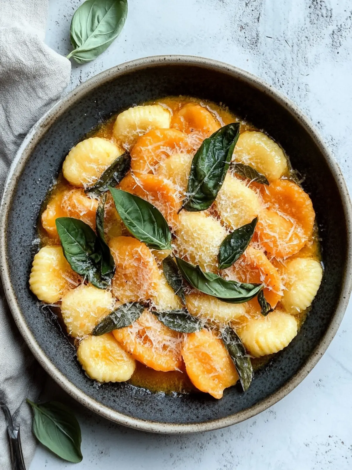 Gnocchi alla Romana mit Kürbis