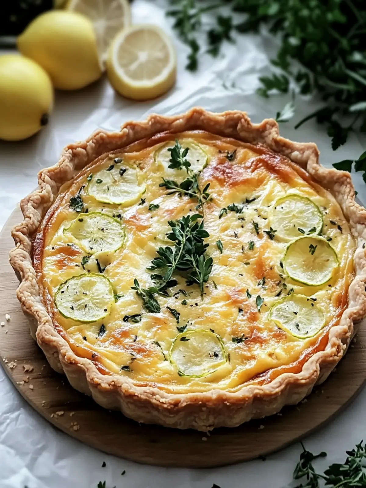 Kohlrabi-Quiche