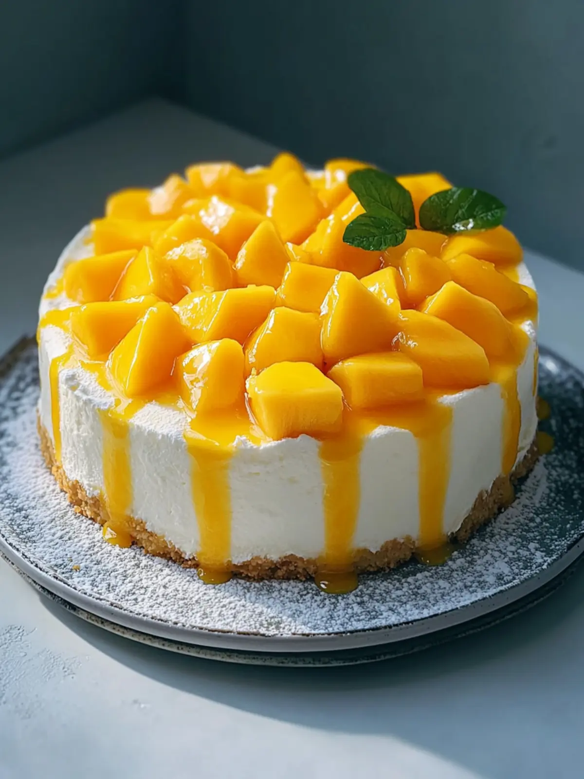 Saftiger Mango Kuchen