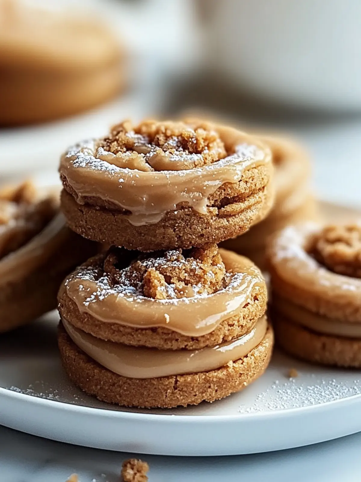 Biscoff-Kekse-Butter Zimtschnecken