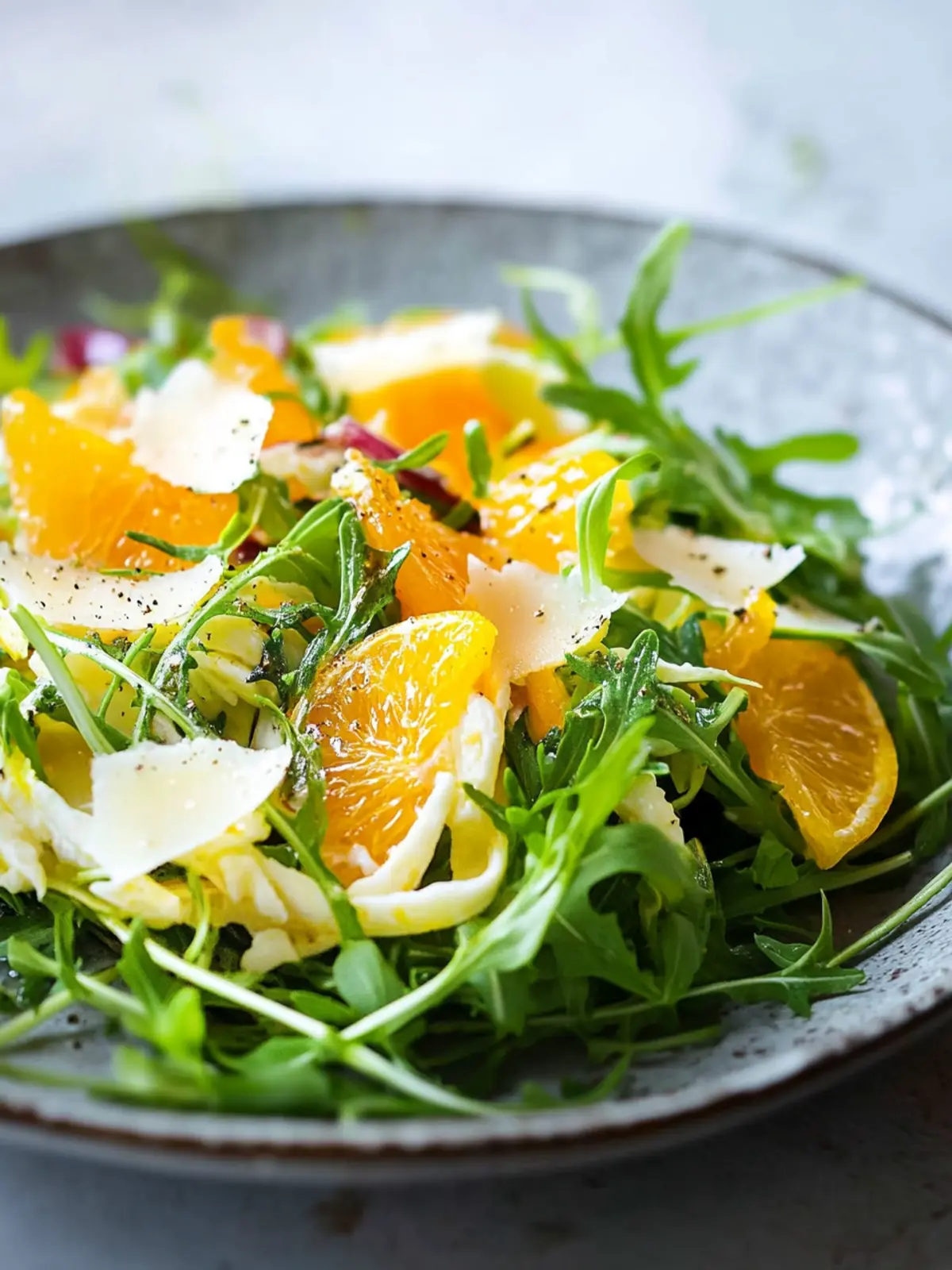 Rucola-Fenchel-Salat mit Orange