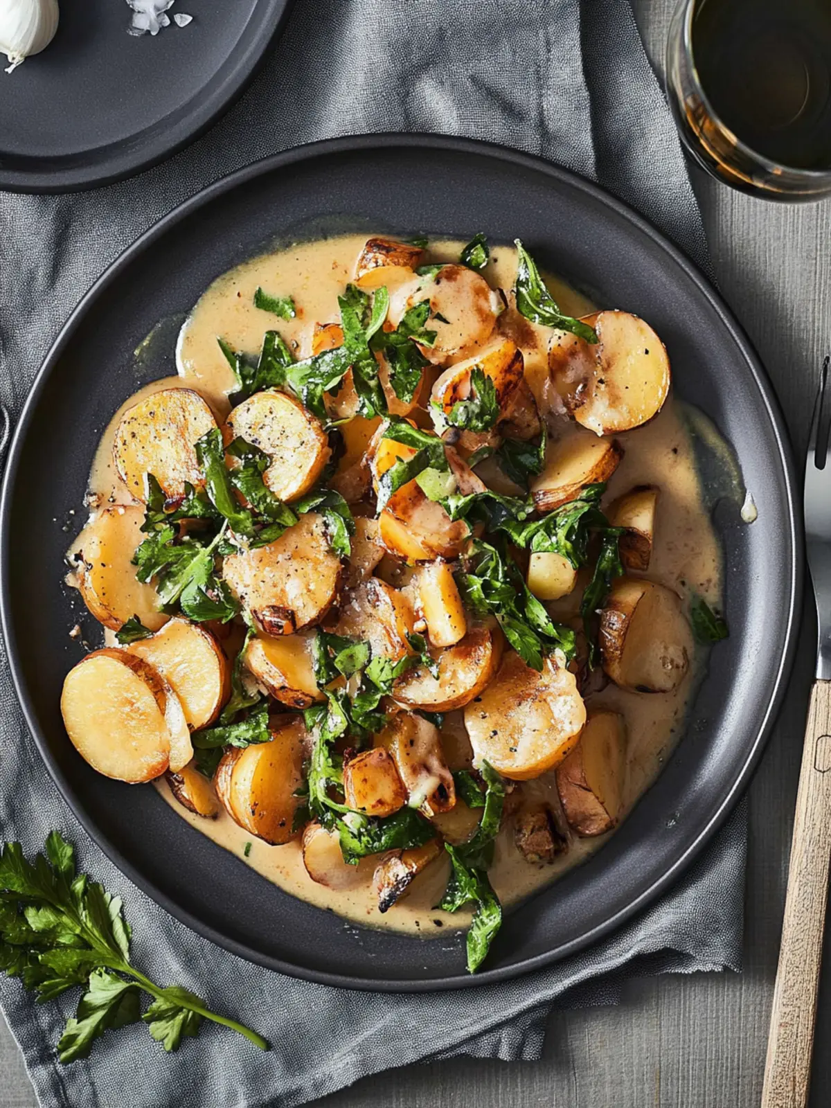 Sweet Potato Shrimp Pan