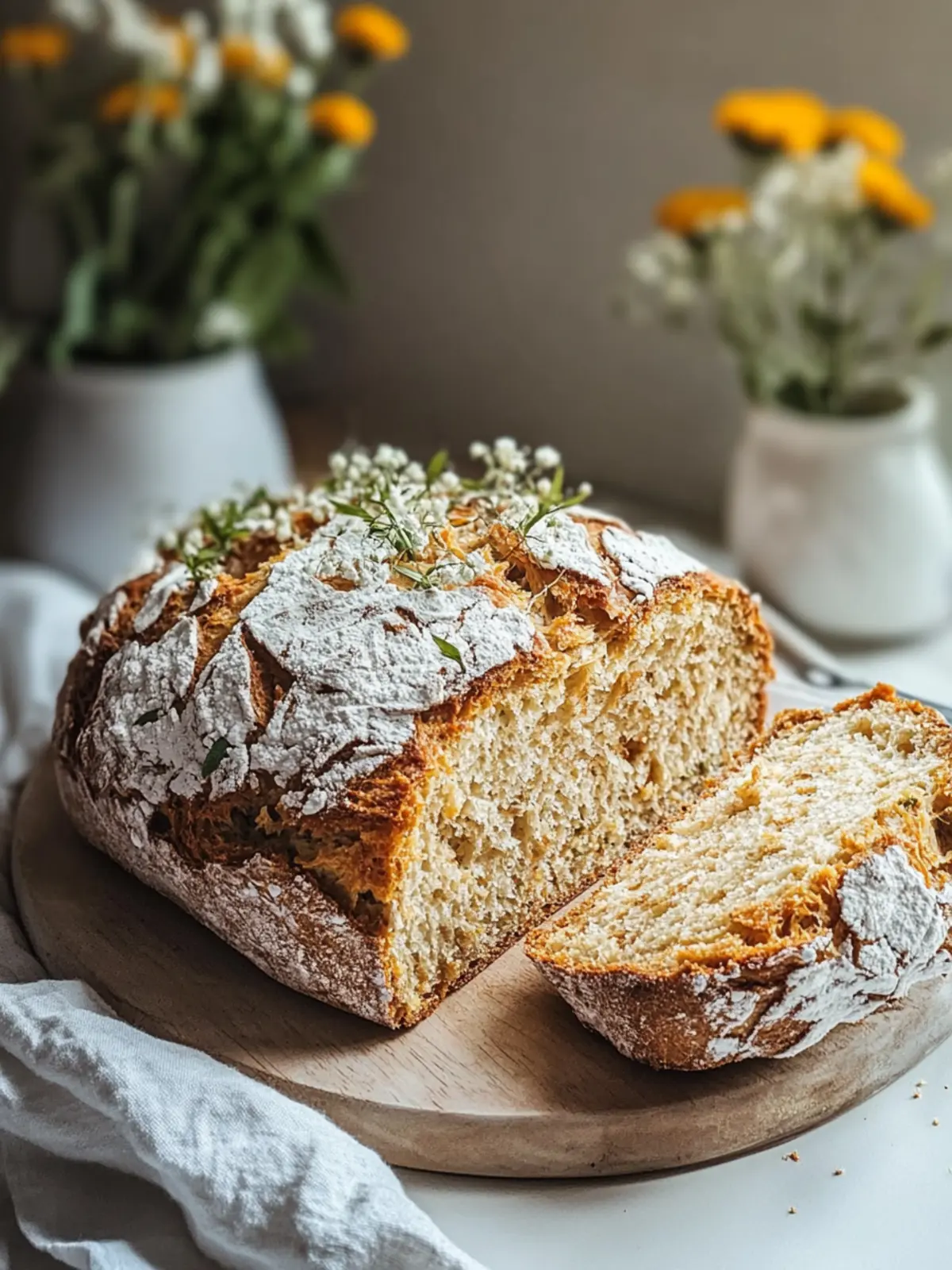 Juicy Spelt Yogurt Carrot Bread