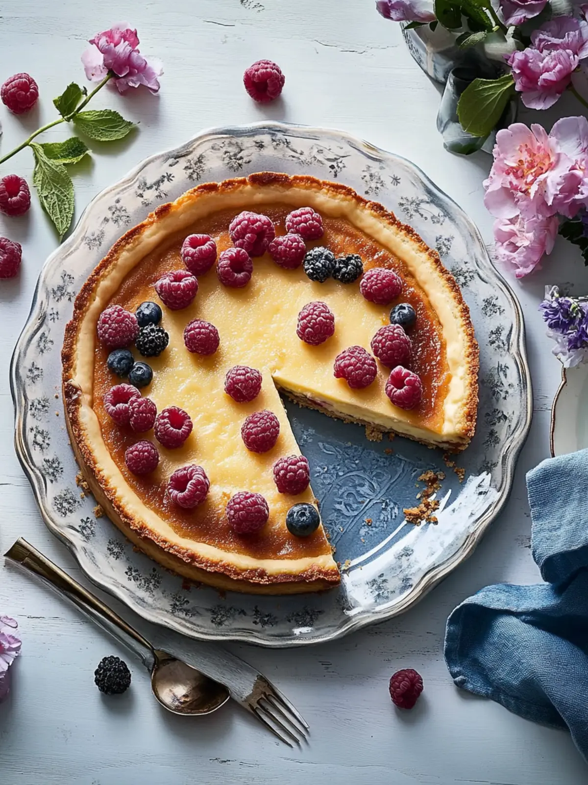 Käsekuchen-Herzen
