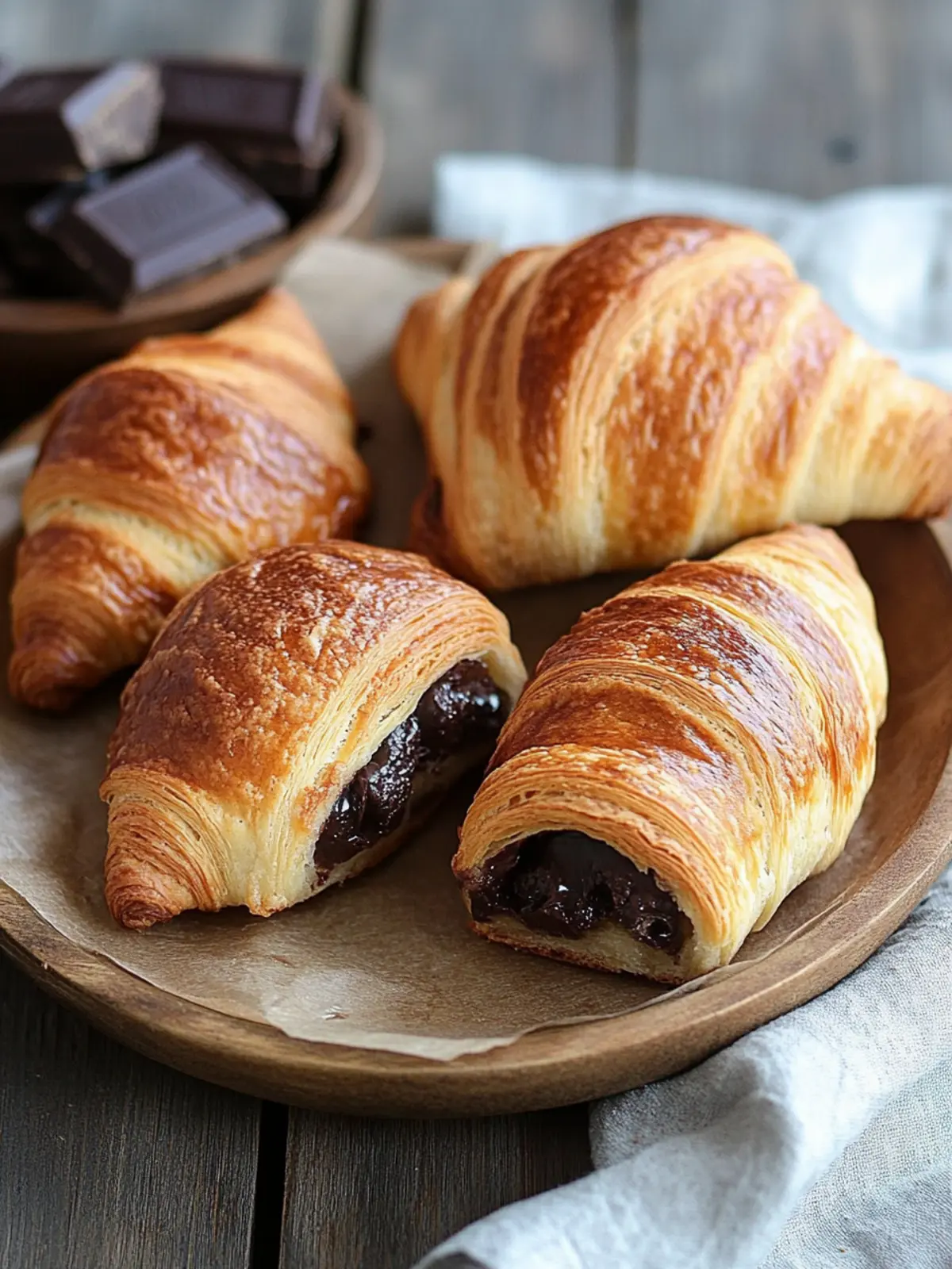 Schokoladencroissants