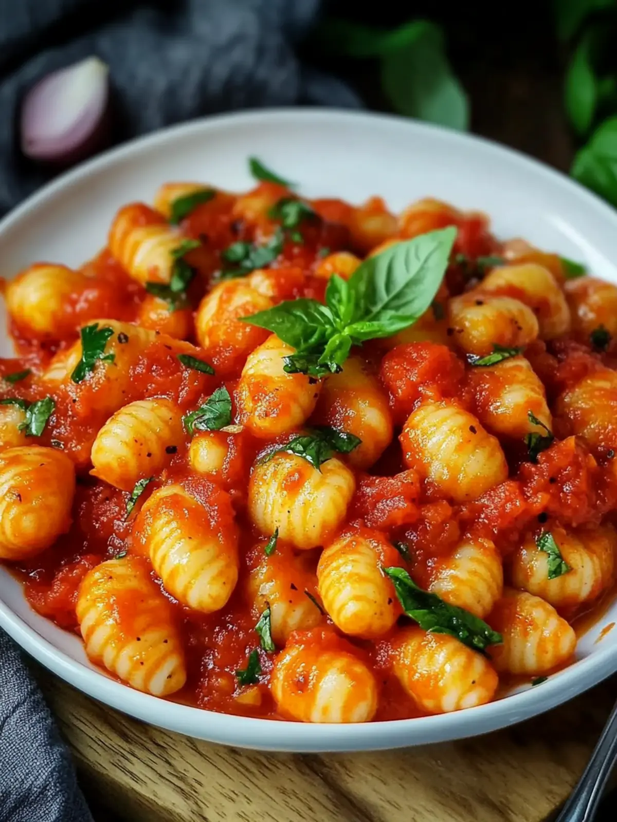 Gnocchi all’arrabbiata