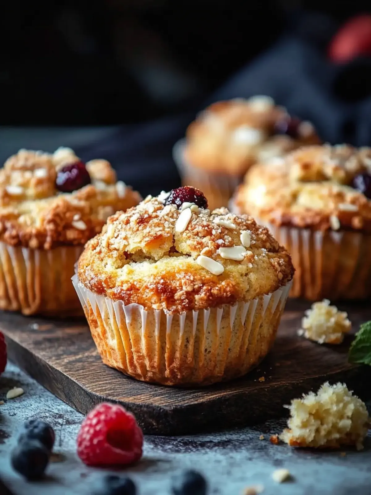 Beerige Frühstücksmuffins