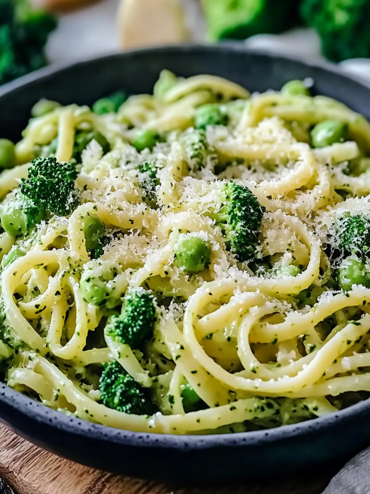 Licht und gesundes Brokkoli-Pasta