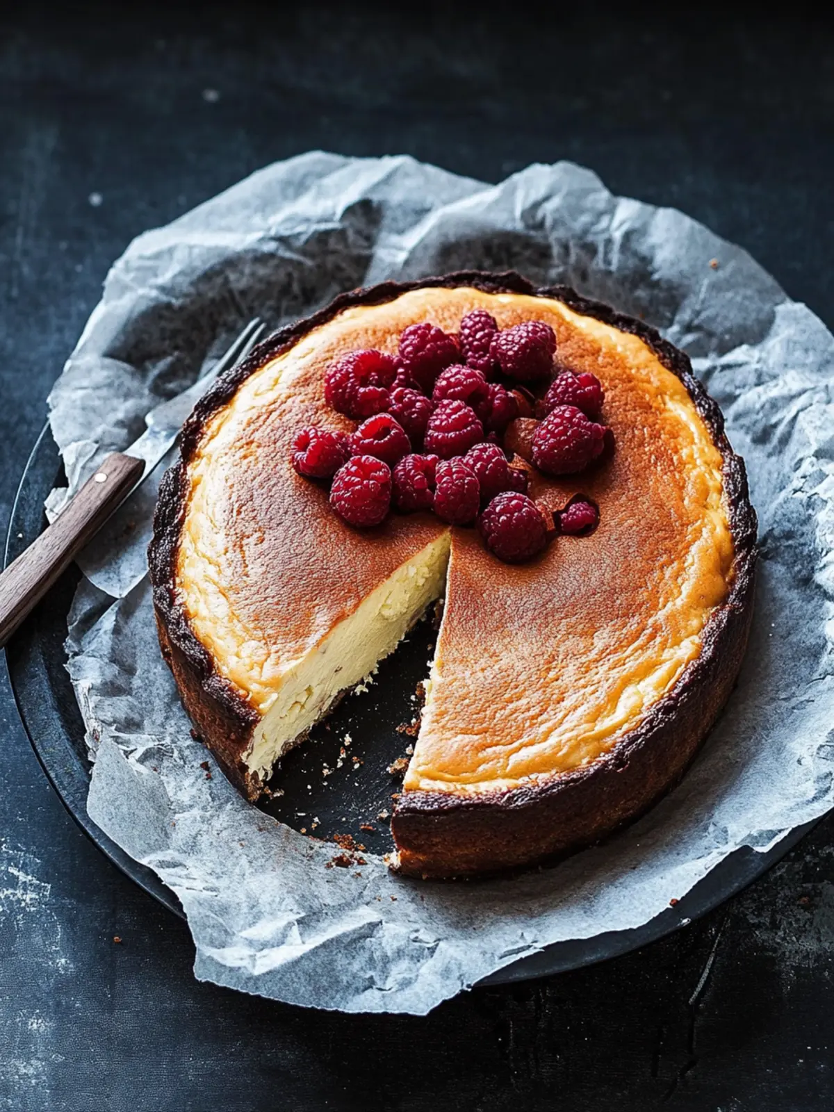 Baskischer Käsekuchen