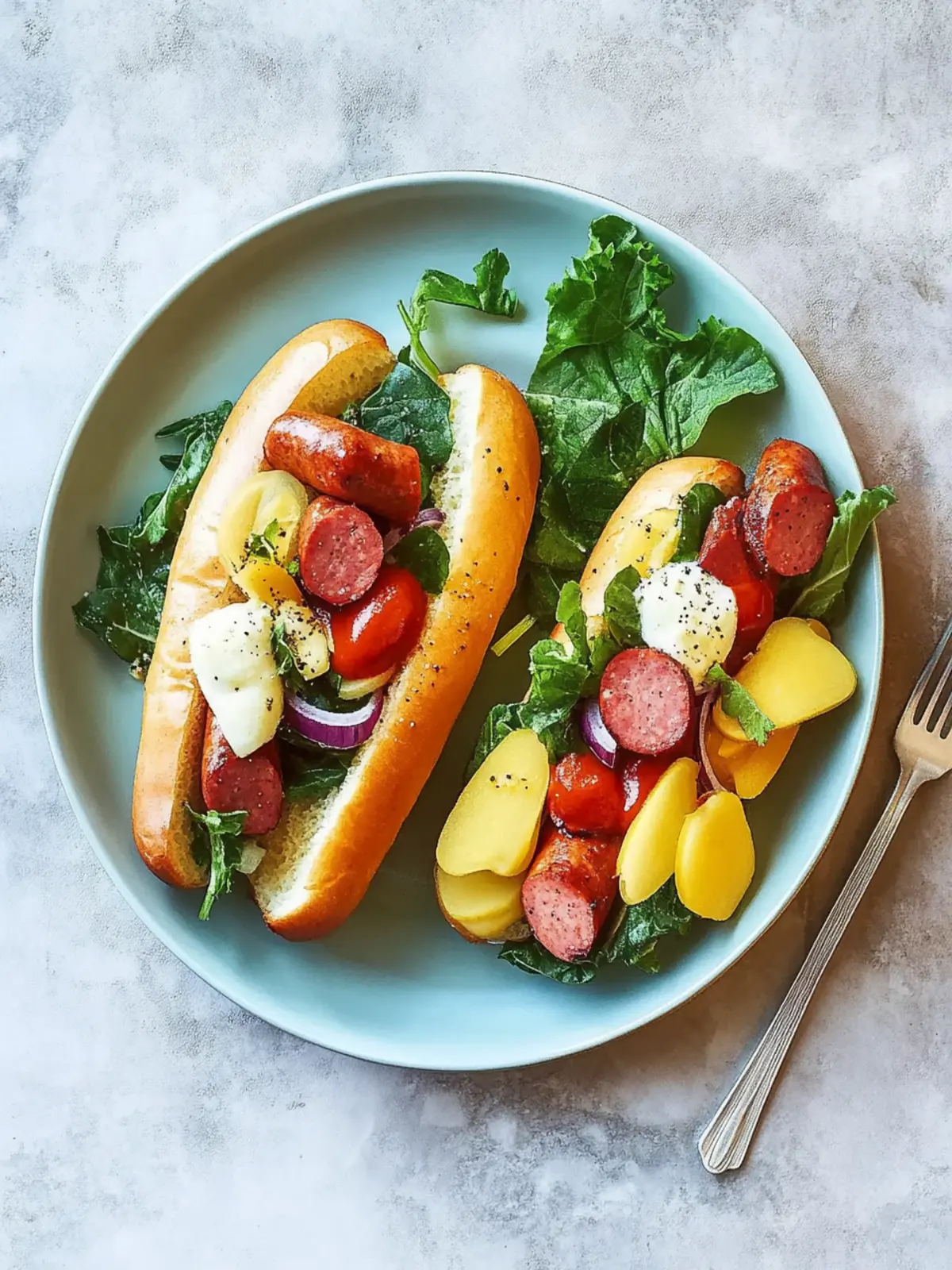 Pastinaken-Wurst-Eintopf