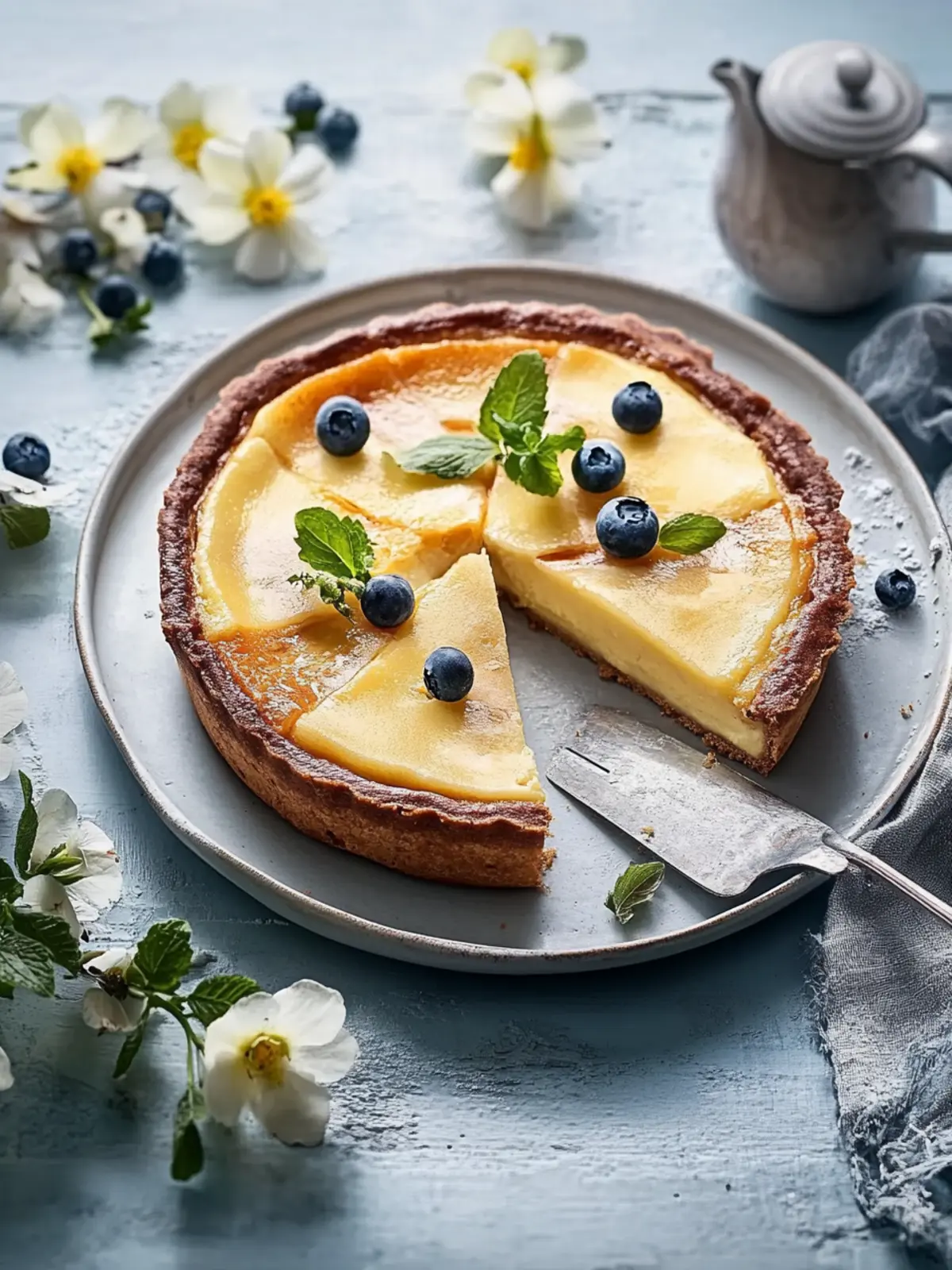 Käsekuchen-Herzen