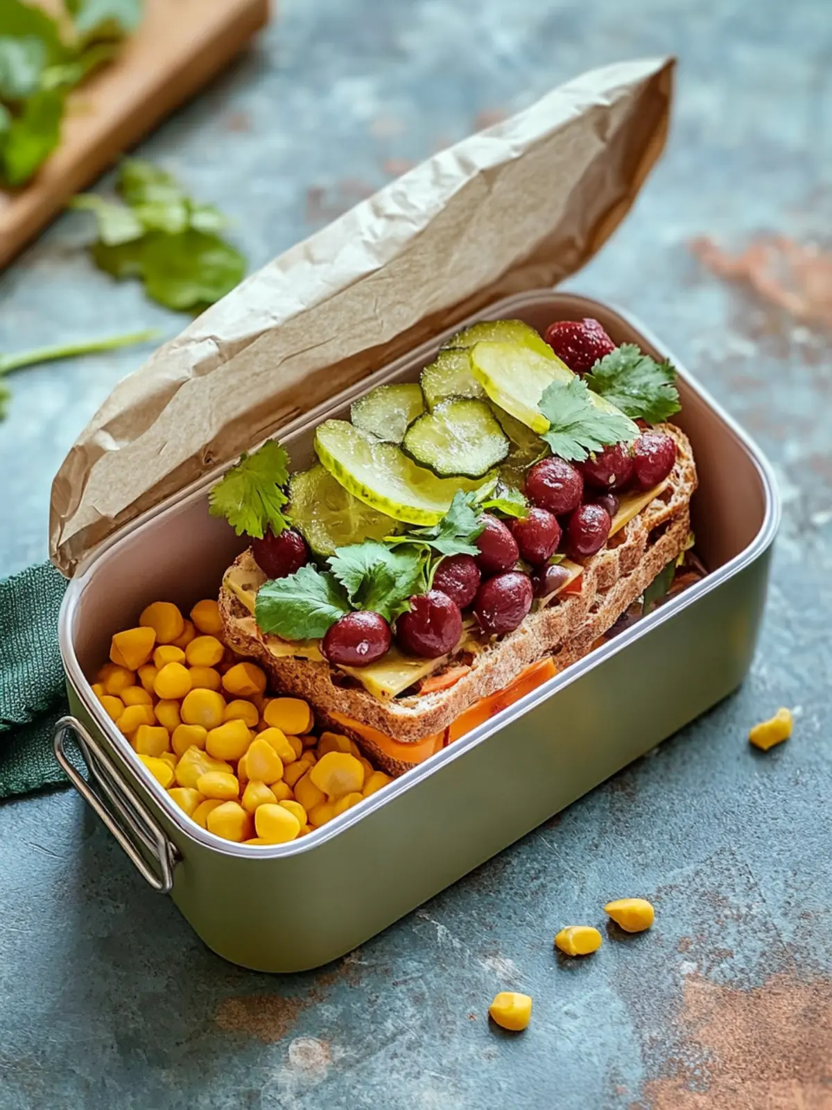 Süßkartoffel Lunchbox-Kumpir