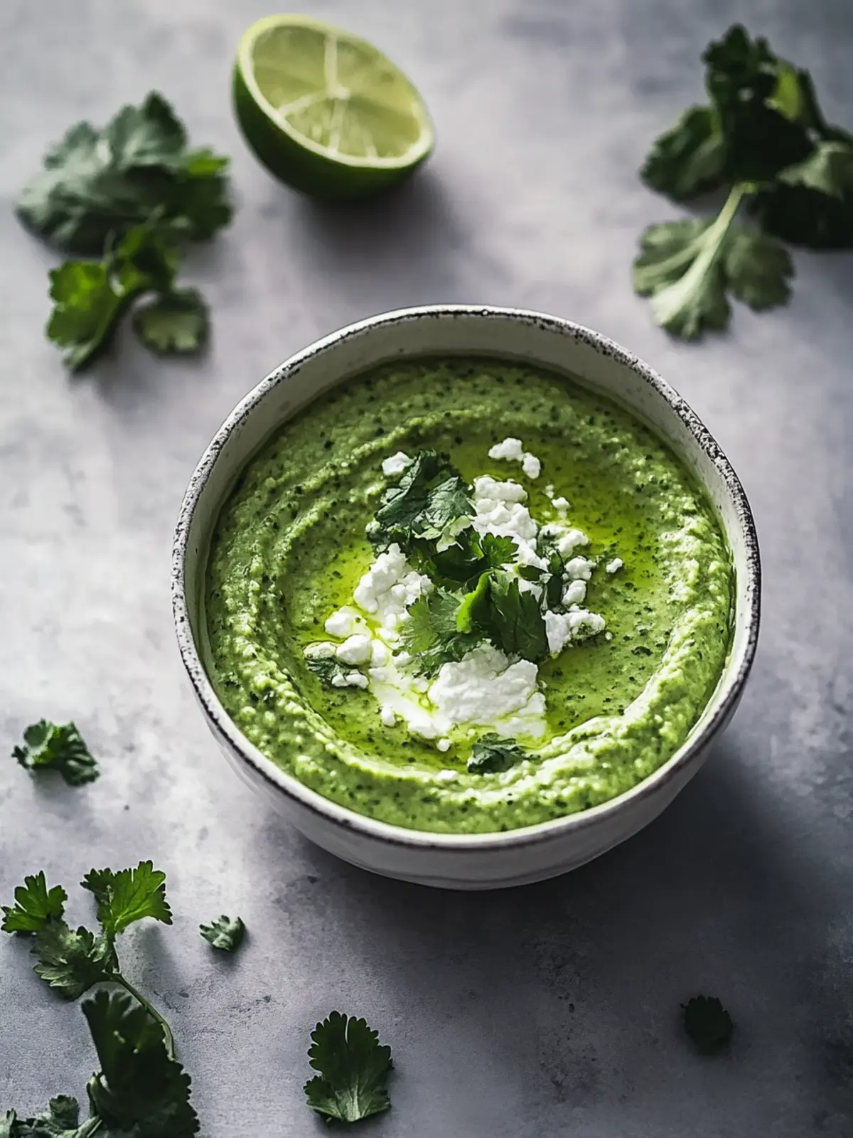 Grüner peruanischer Dip