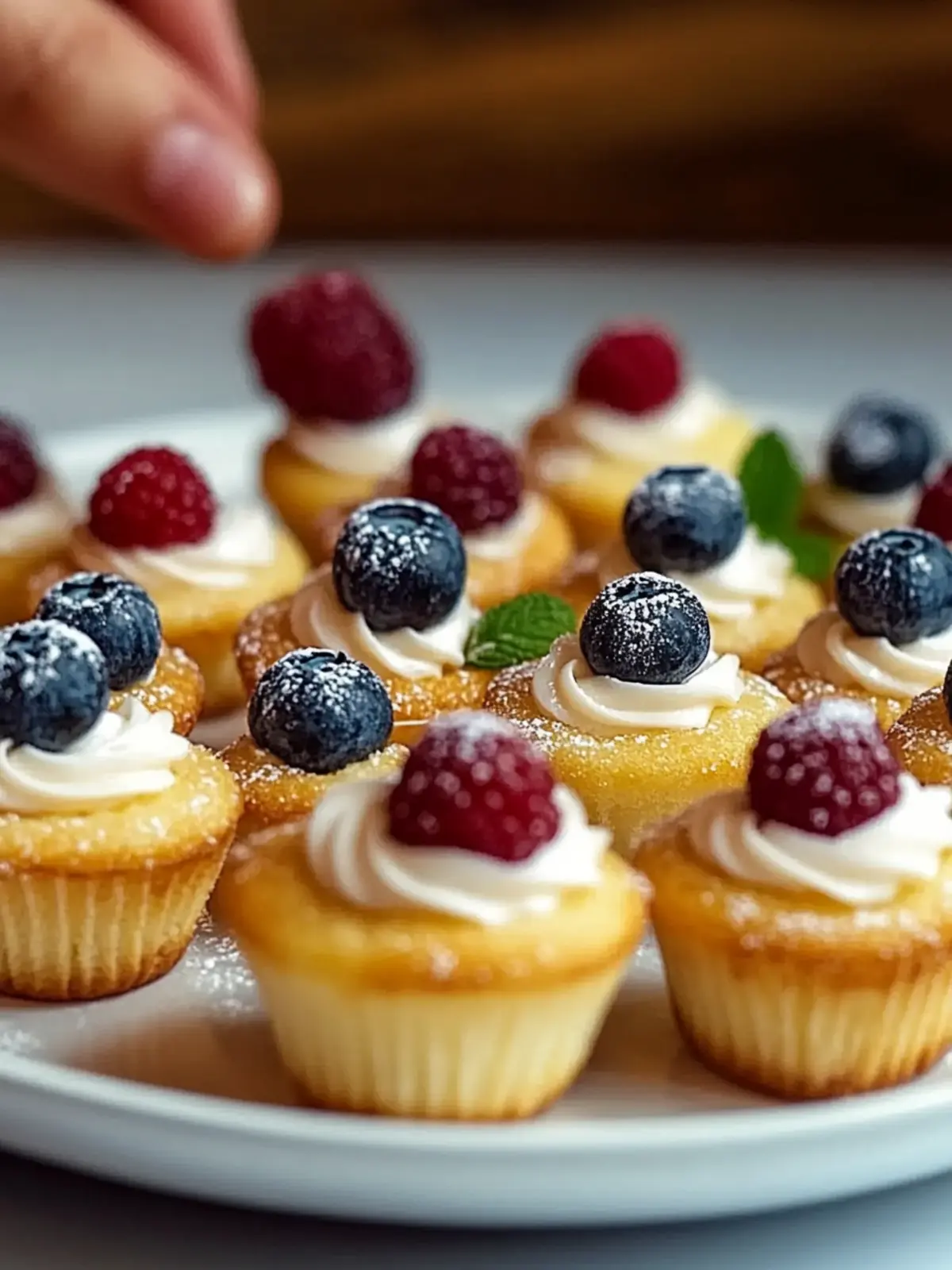 Pfannkuchen Mini Muffins