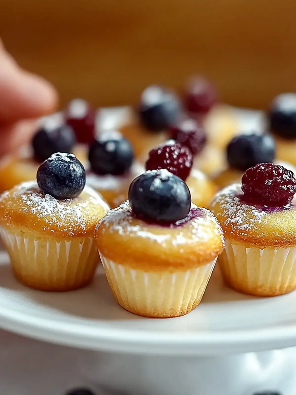 Pfannkuchen Mini Muffins