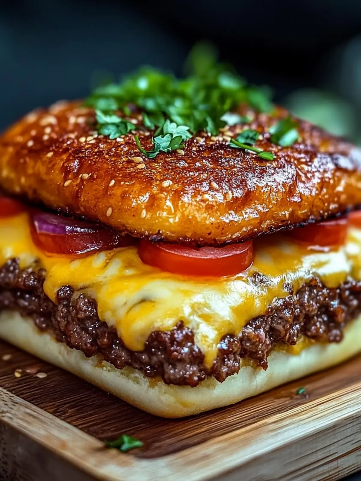 Low Carb Cheeseburger Auflauf