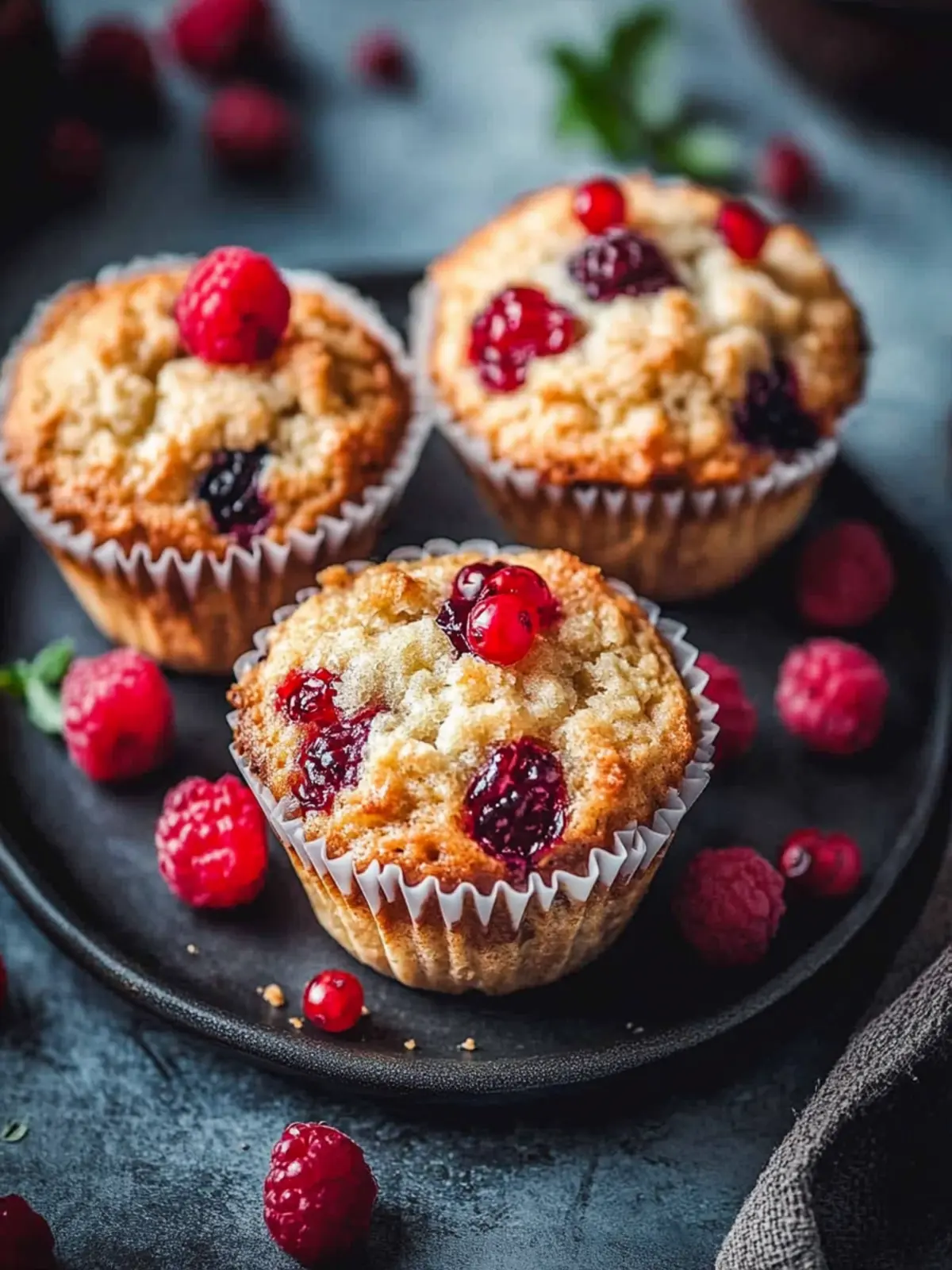 Beerige Frühstücksmuffins