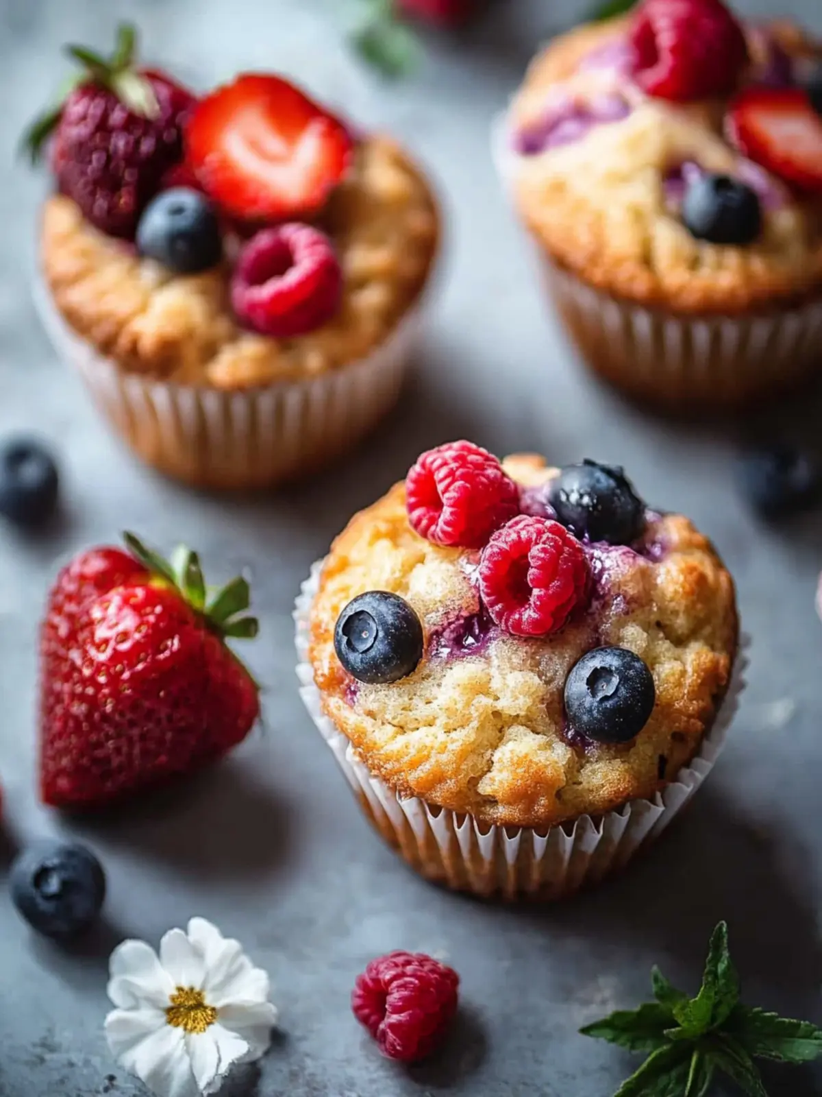 Beerige Frühstücksmuffins