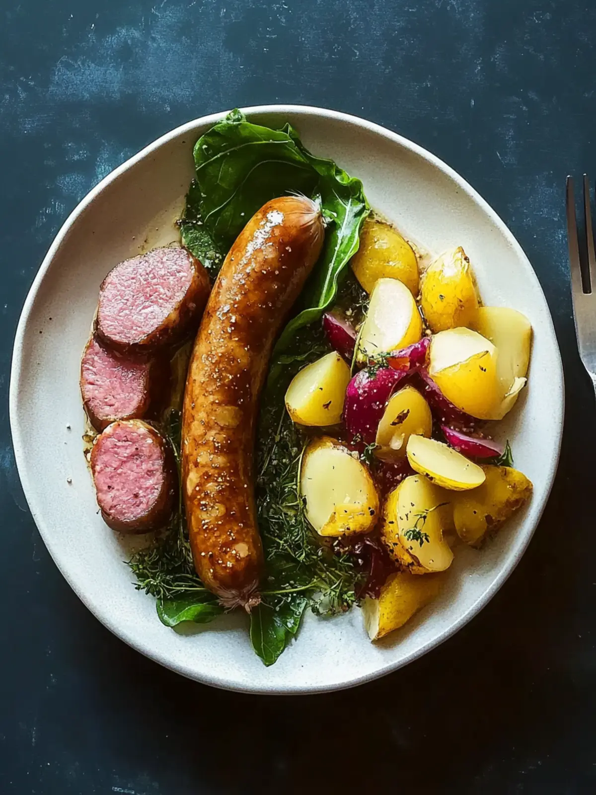Pastinaken-Wurst-Eintopf