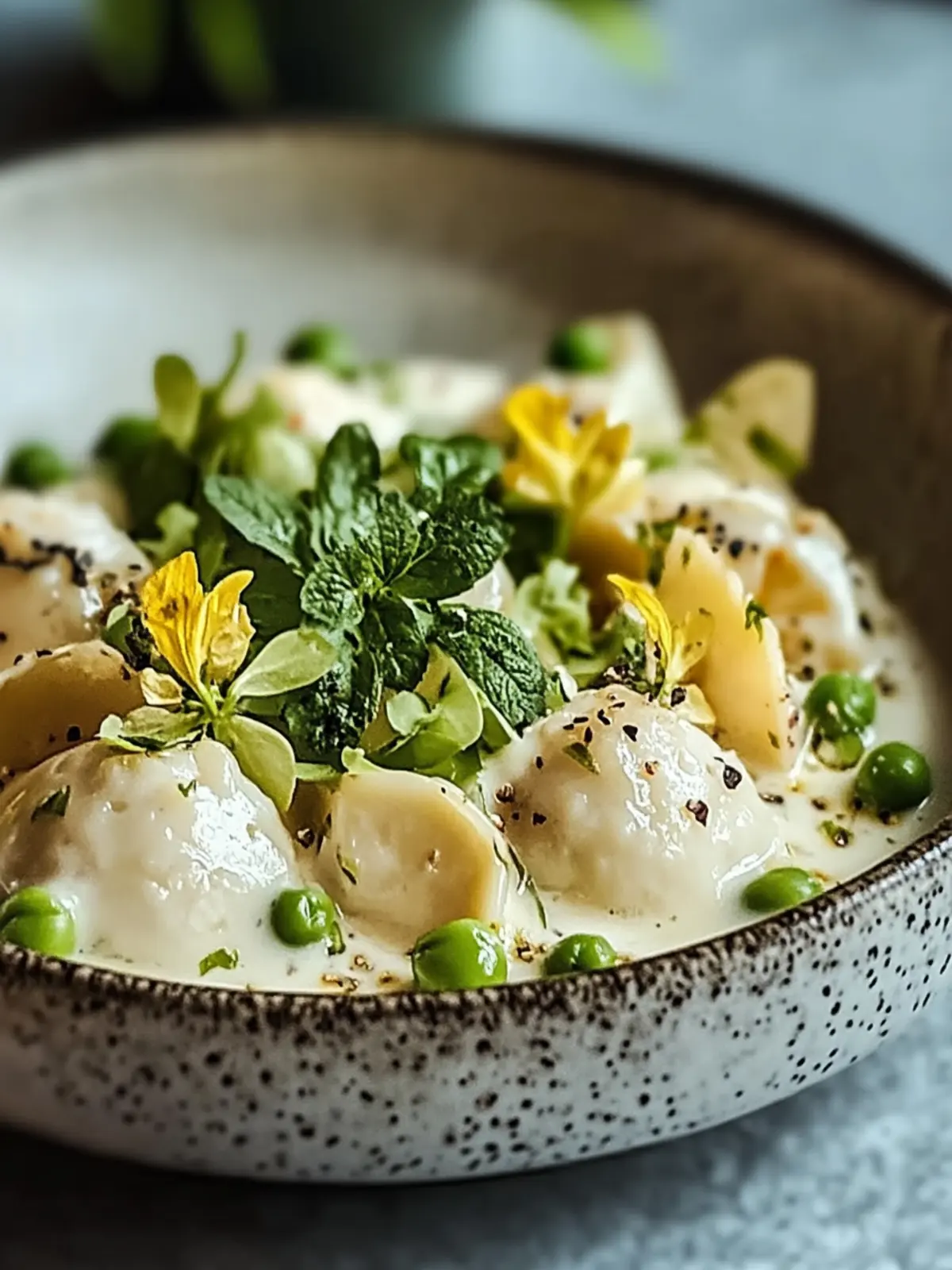 Rosenkohl in Frischkäse- und Senfsauce