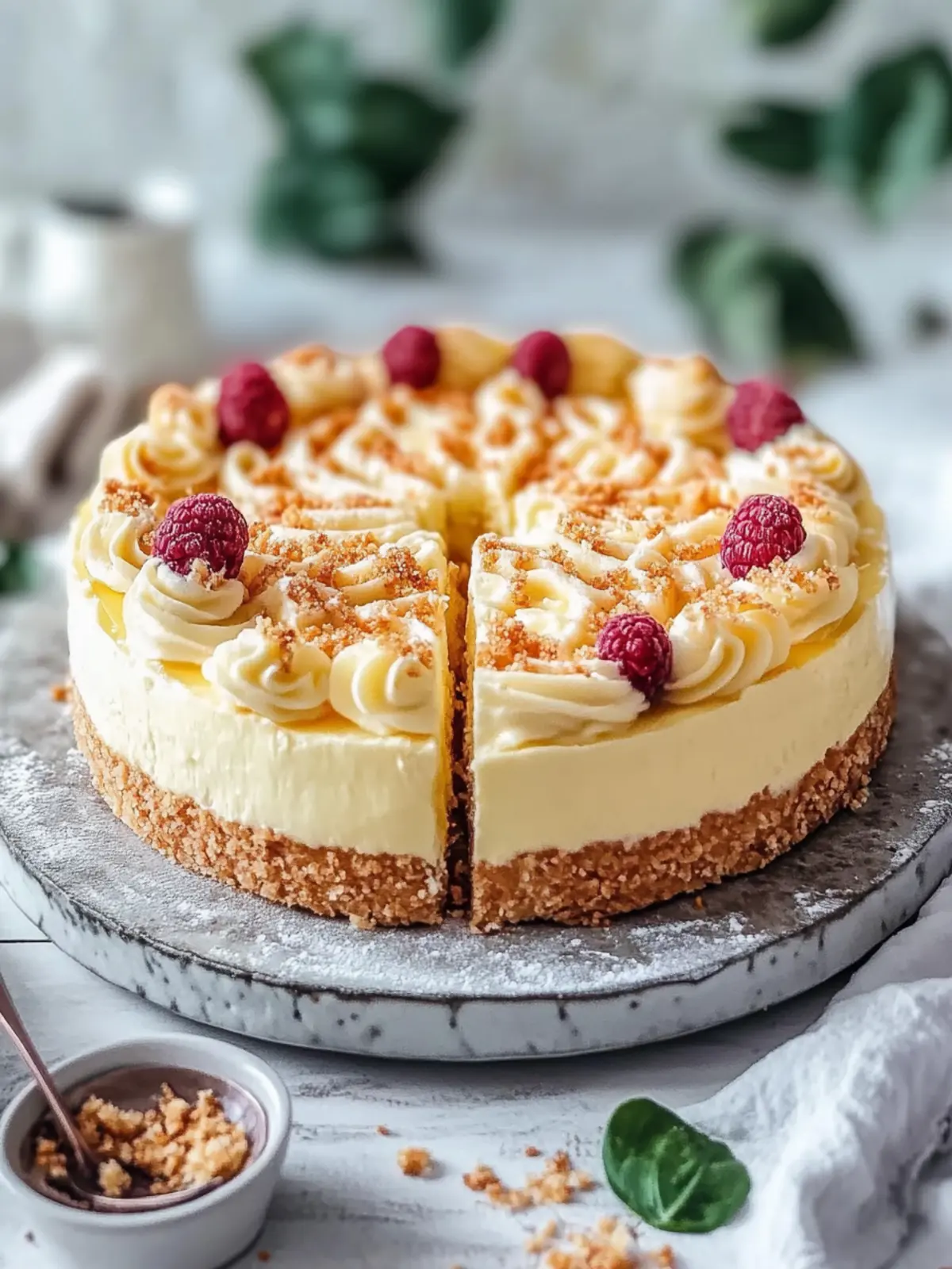 Zimtschnecken-Käsekuchen
