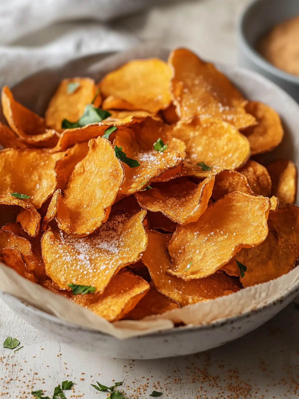 Süßkartoffelchips
